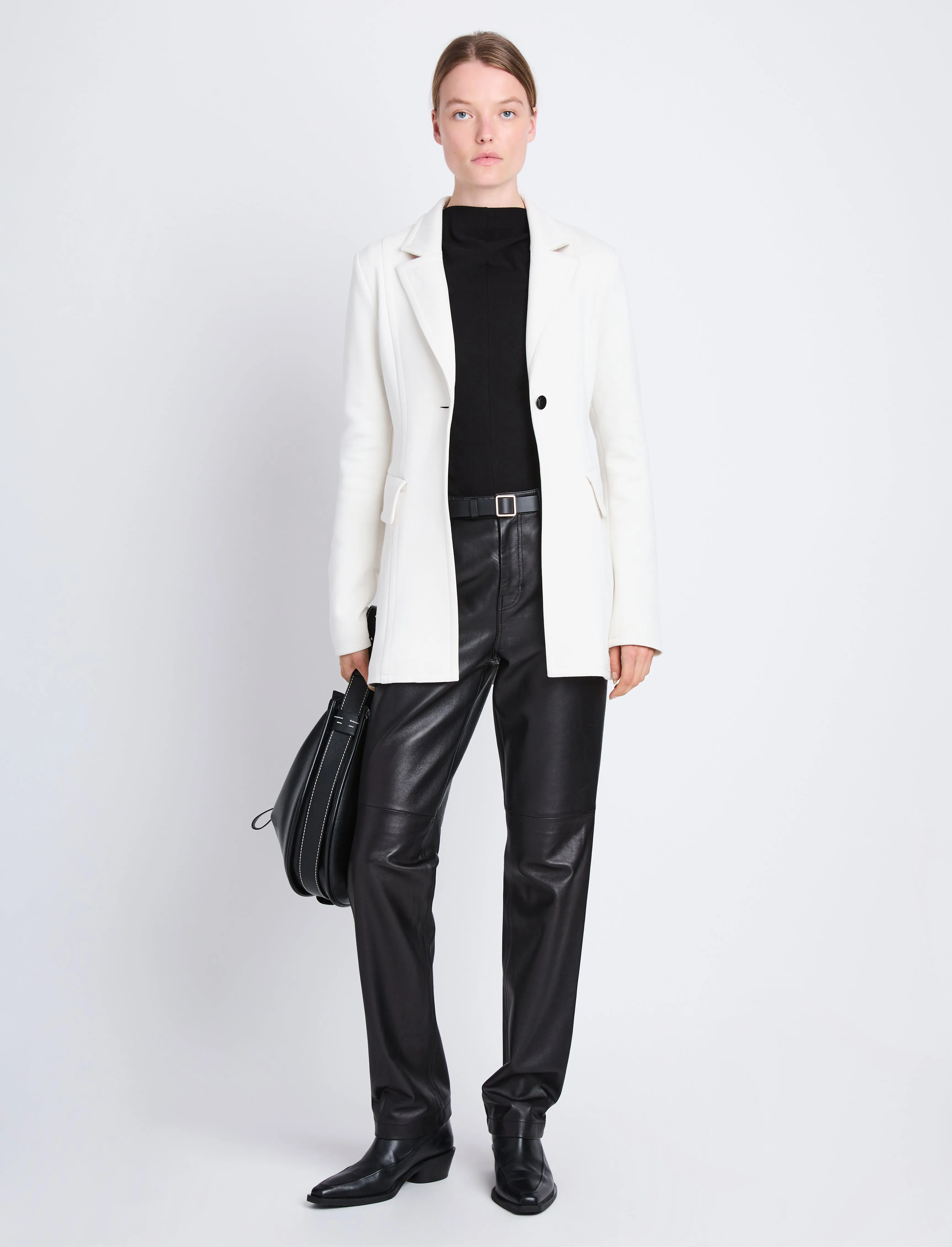 Margot Blazer in Jersey Suiting sold by Proenza Schouler product image thumbnail 3