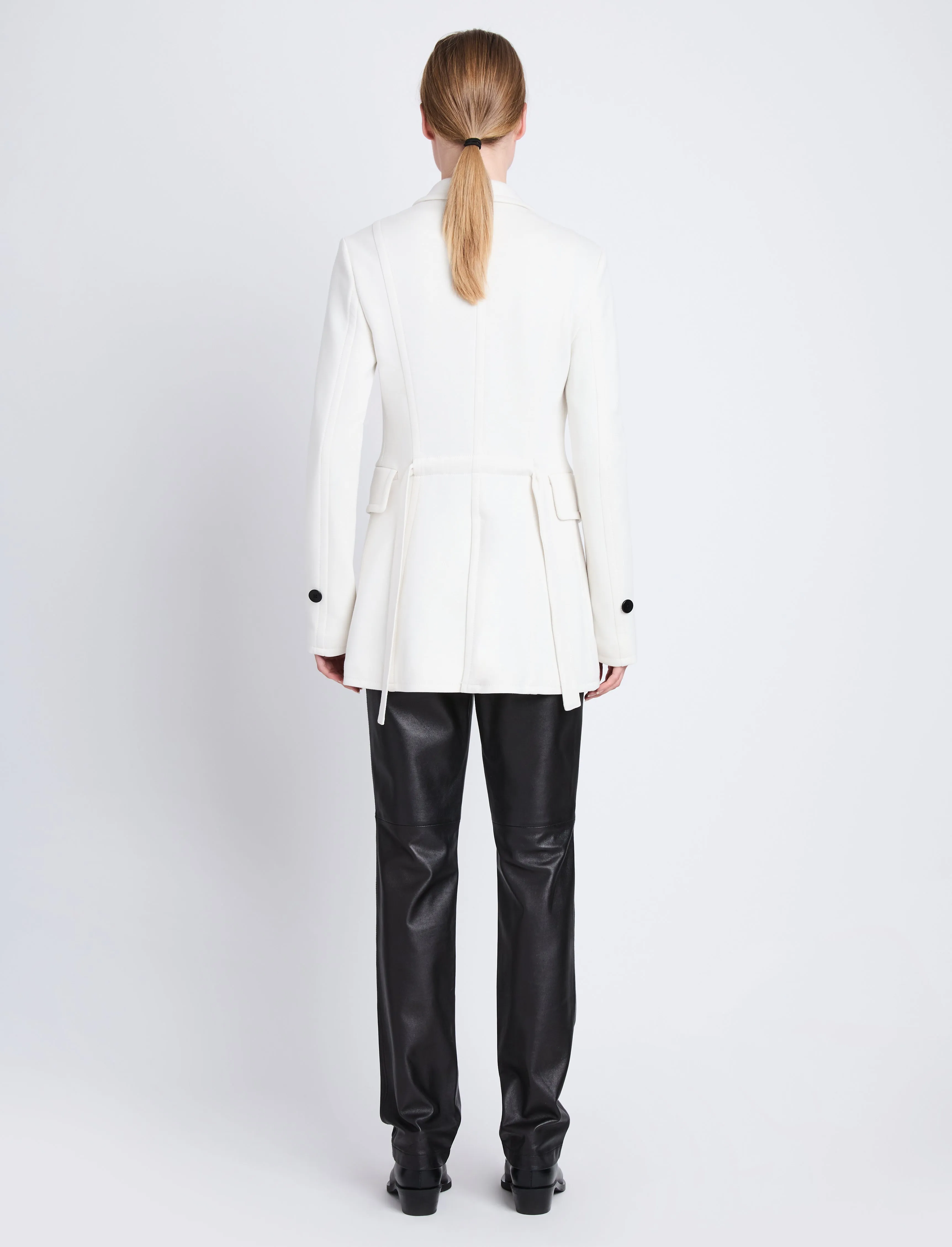 Margot Blazer in Jersey Suiting sold by Proenza Schouler product image thumbnail 5