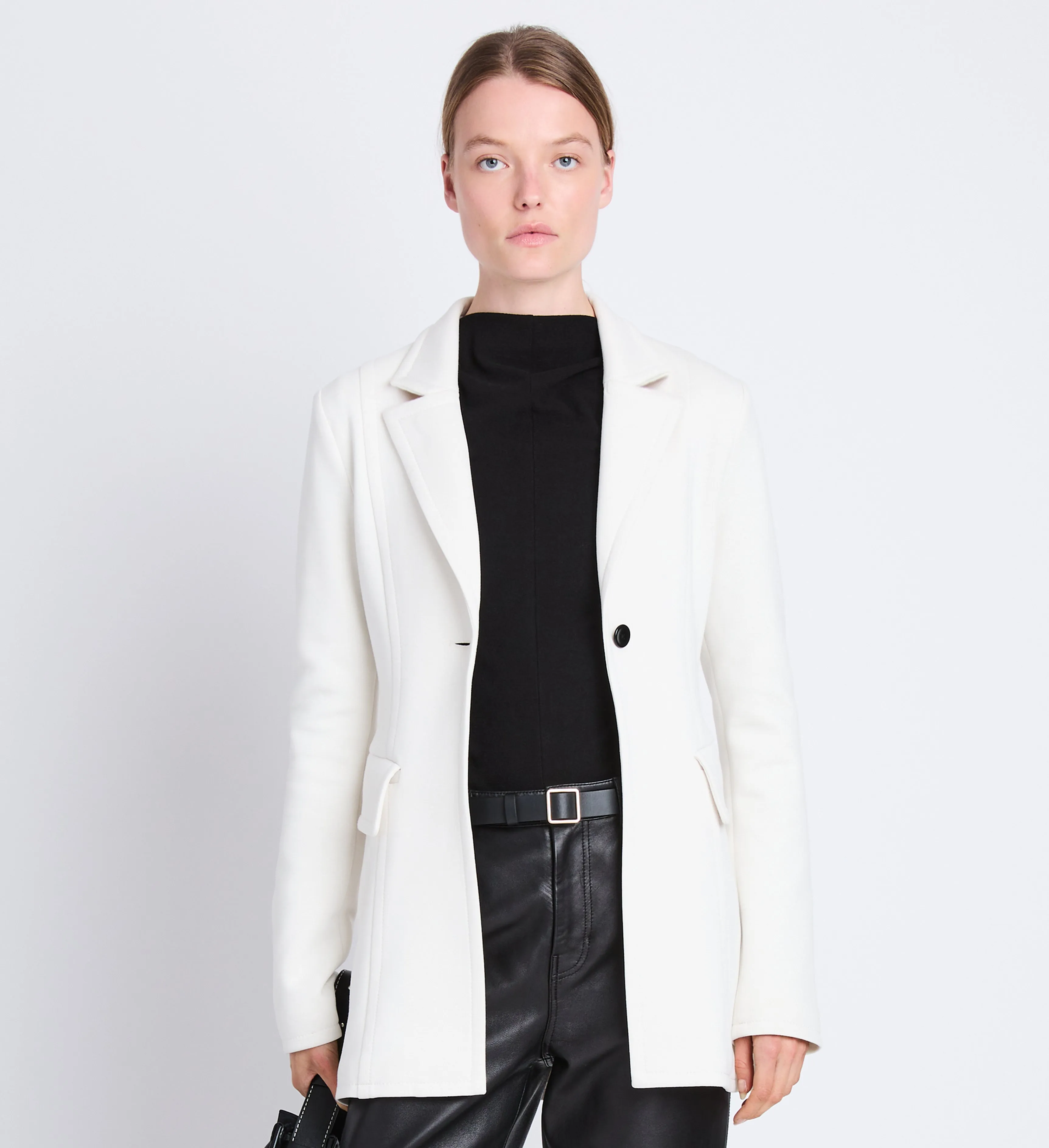 Margot Blazer in Jersey Suiting sold by Proenza Schouler product image thumbnail 2
