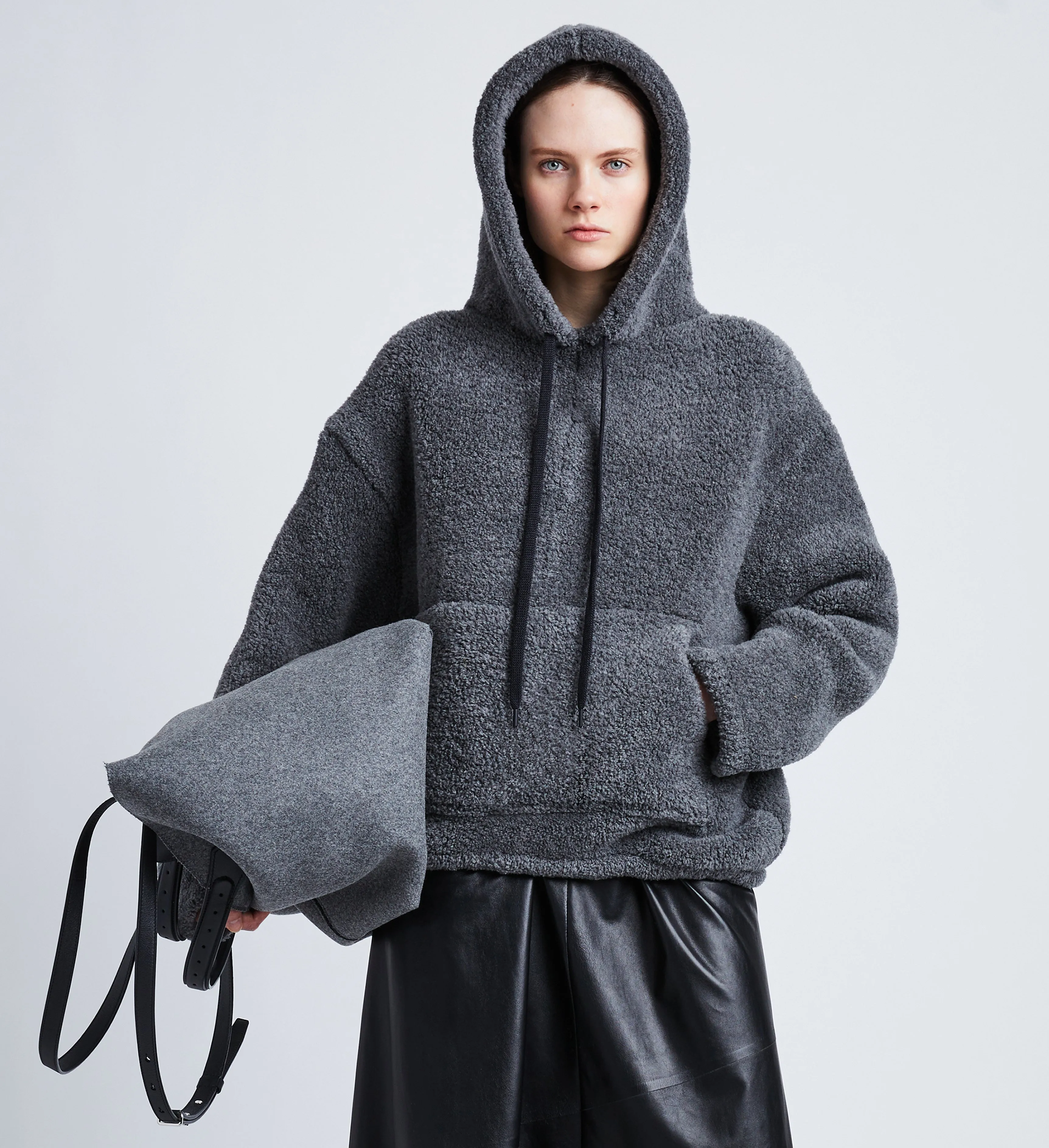 Technical Boucle Knit Hoodie sold by Proenza Schouler product image thumbnail 2
