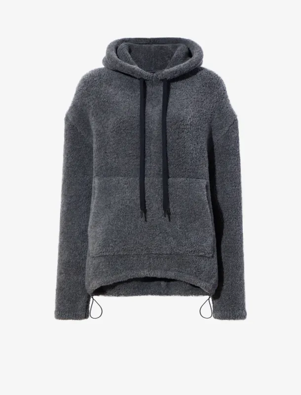 Technical Boucle Knit Hoodie made by Proenza Schouler