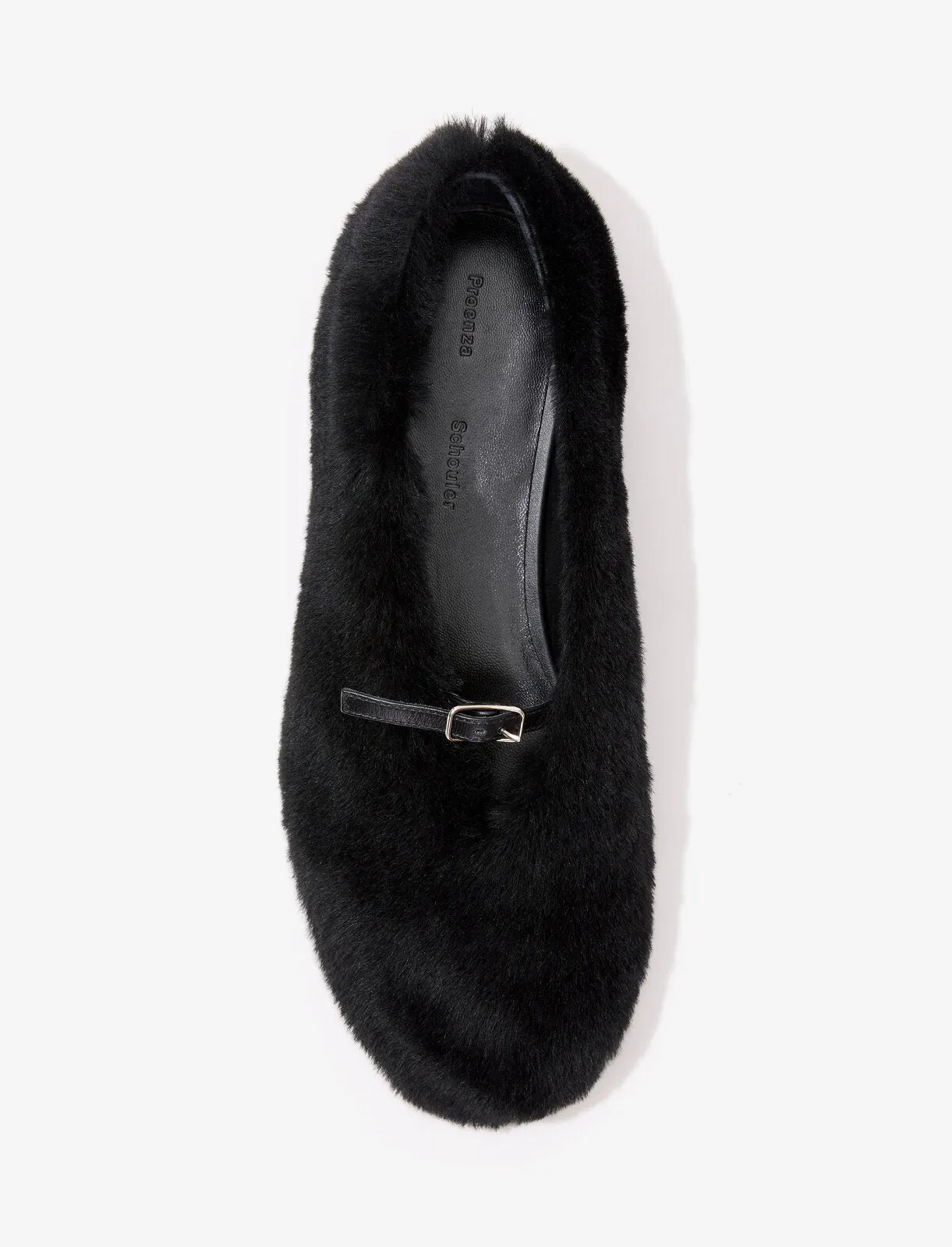 Tee Mary Jane Flats in Shearling sold by Proenza Schouler product image thumbnail 4