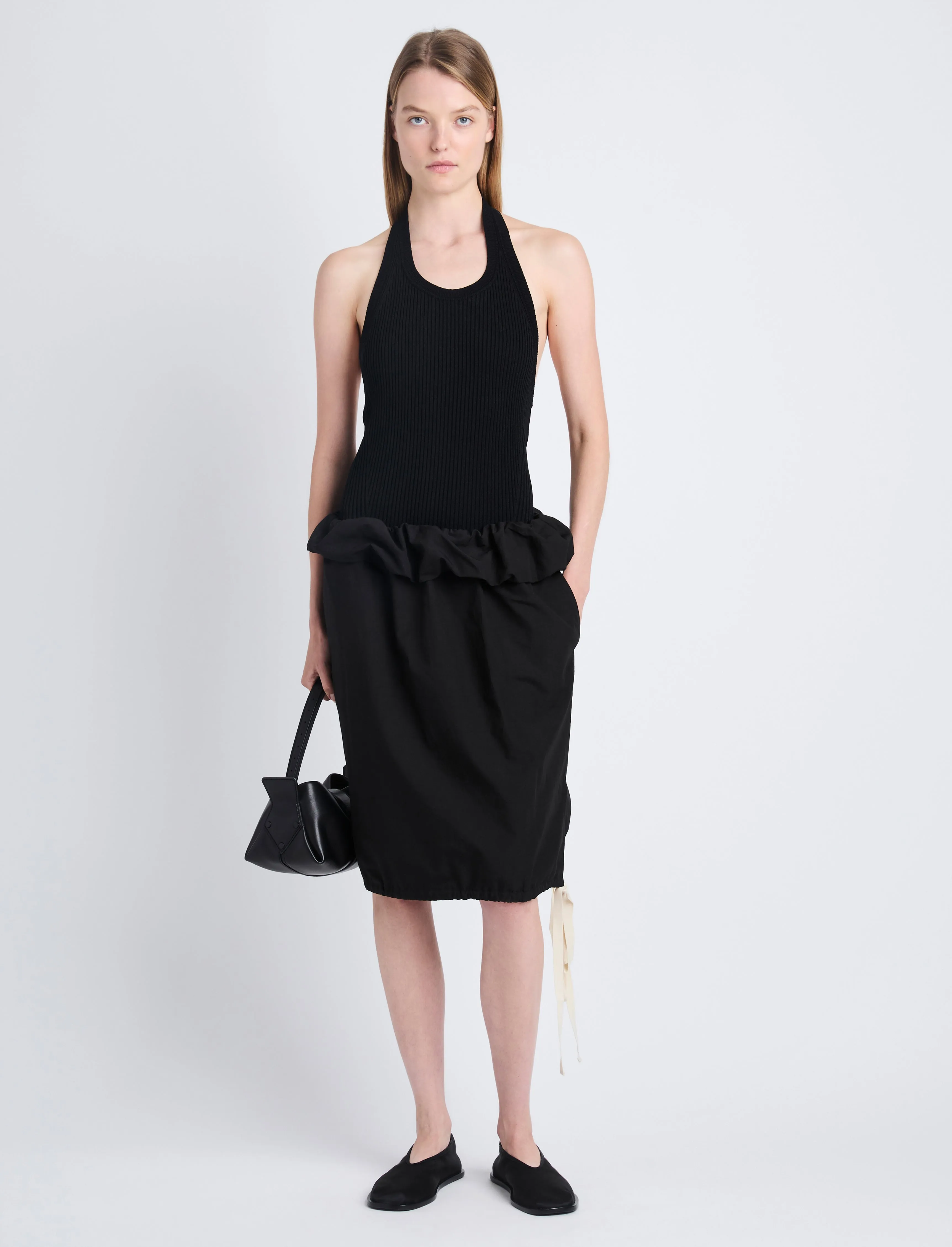 Hayley Skirt in Lightweight Crinkle Poplin sold by Proenza Schouler product image thumbnail 2