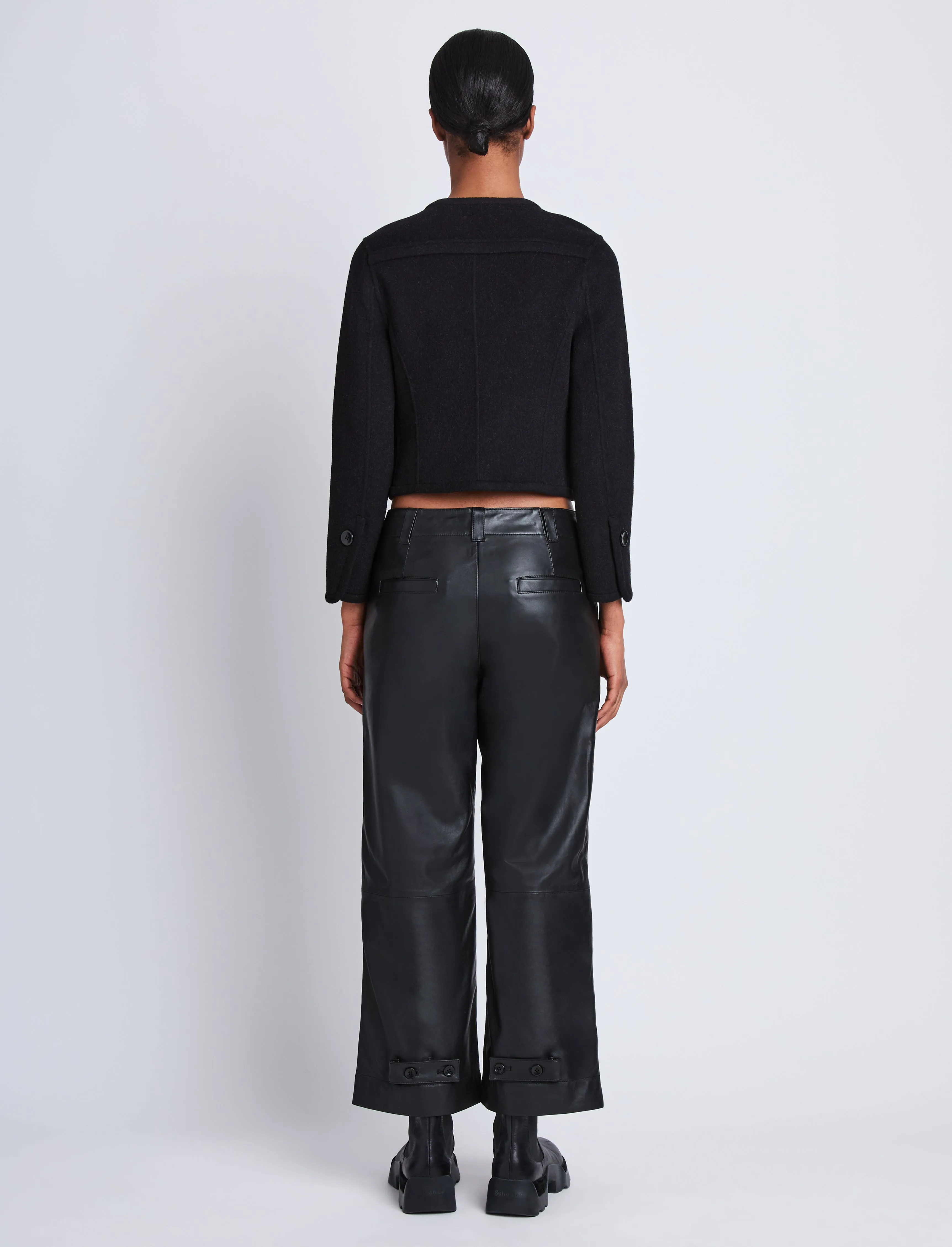 Reversible Melton Double Face Jacket sold by Proenza Schouler product image thumbnail 5