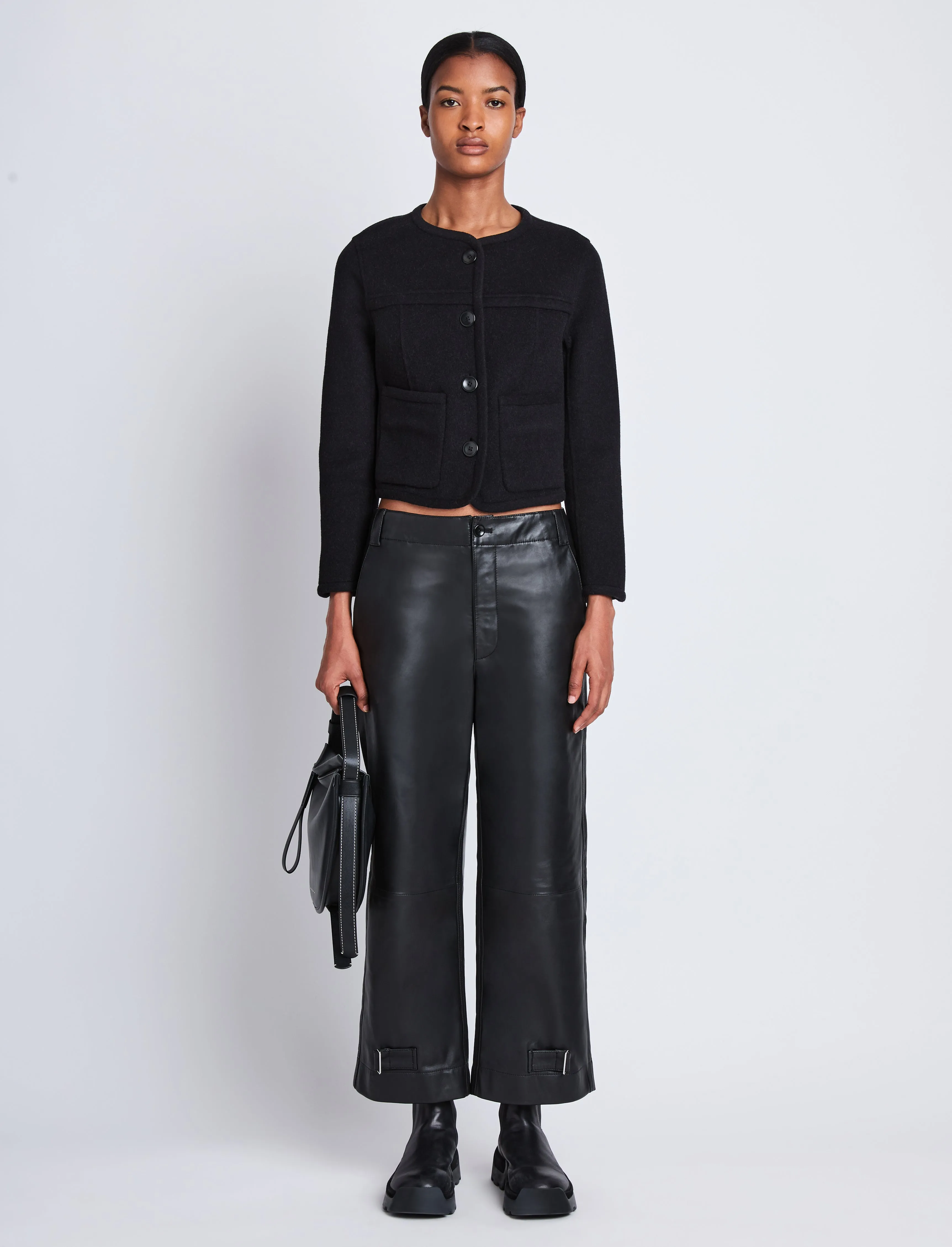 Reversible Melton Double Face Jacket sold by Proenza Schouler product image thumbnail 2