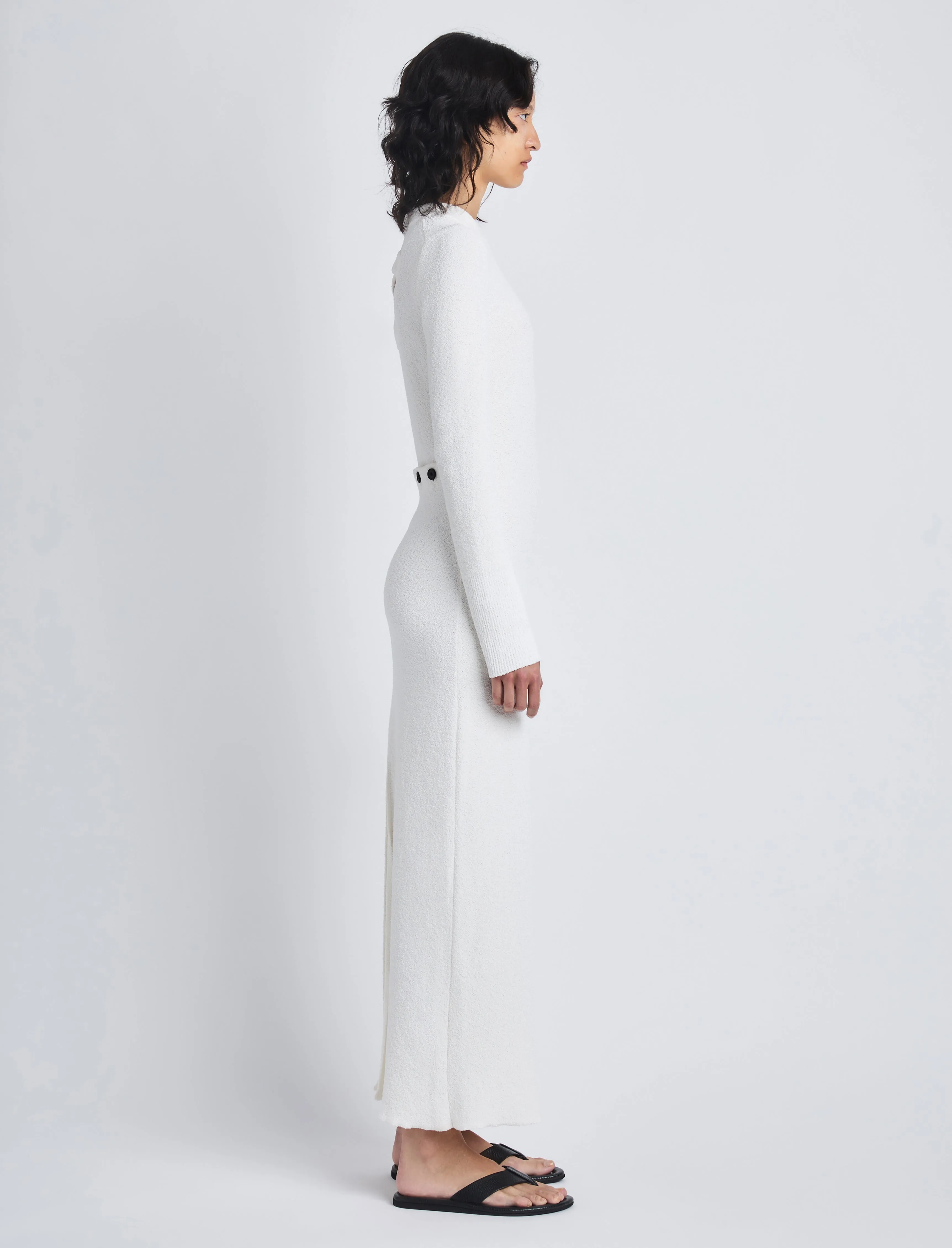 Lara Knit Dress in Viscose Boucle sold by Proenza Schouler product image thumbnail 5