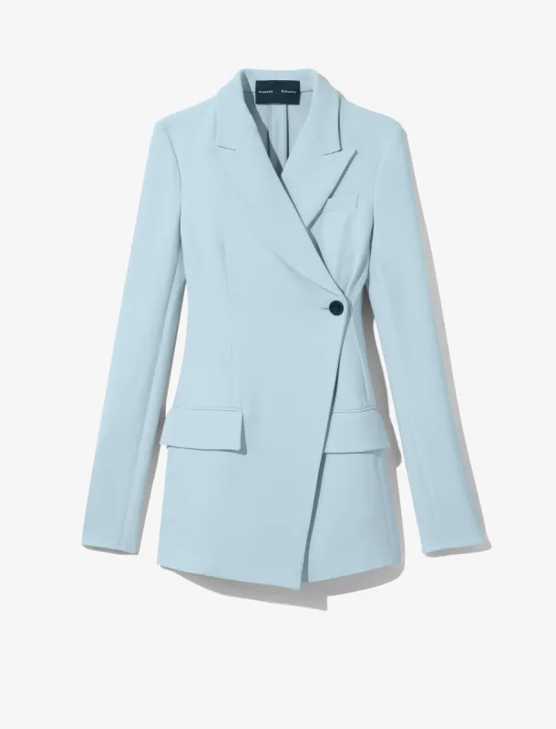 Bi-Stretch Crepe Blazer - PALE BLUE made by Proenza Schouler