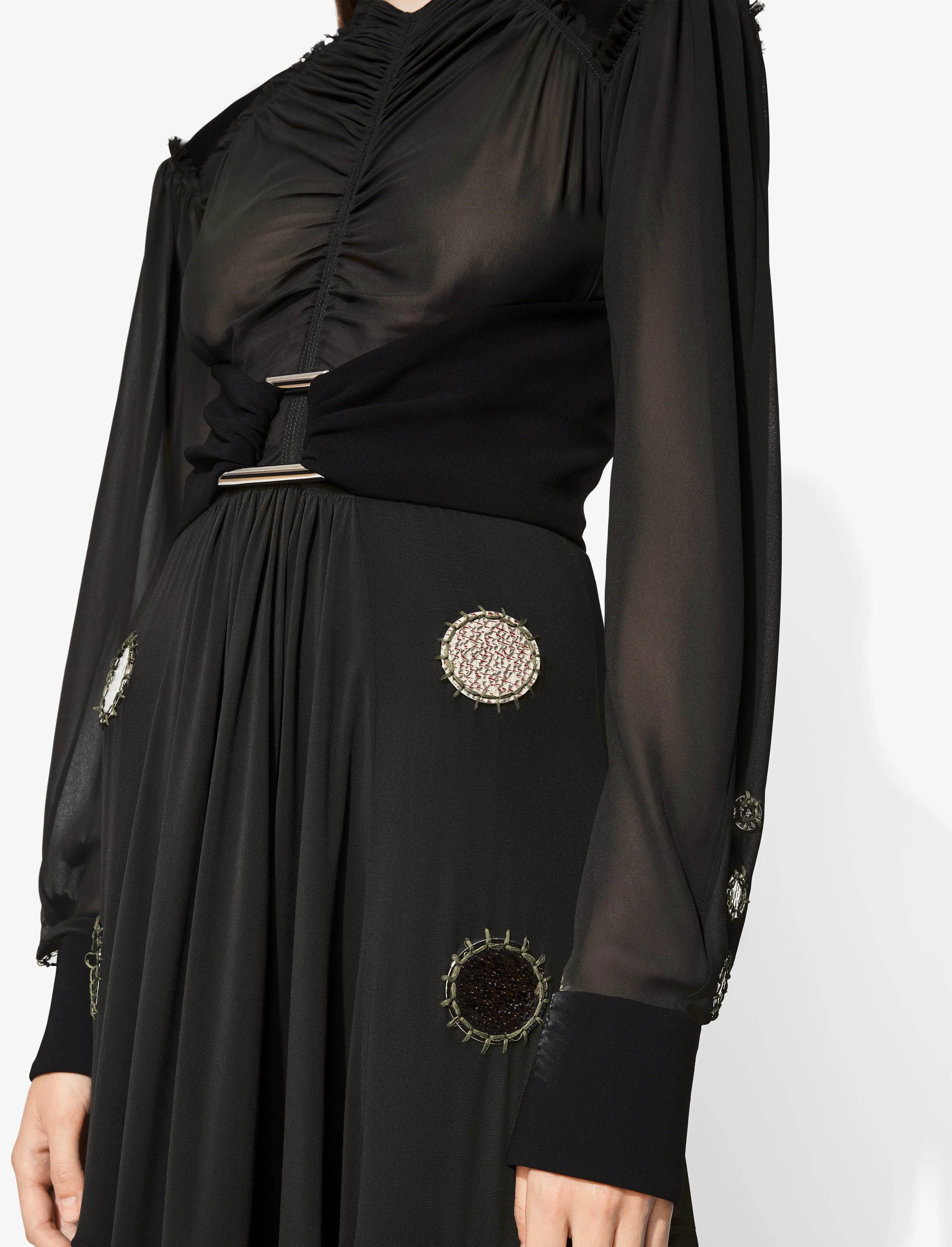 Metal Disc Ruched Dress sold by Proenza Schouler product image thumbnail 5