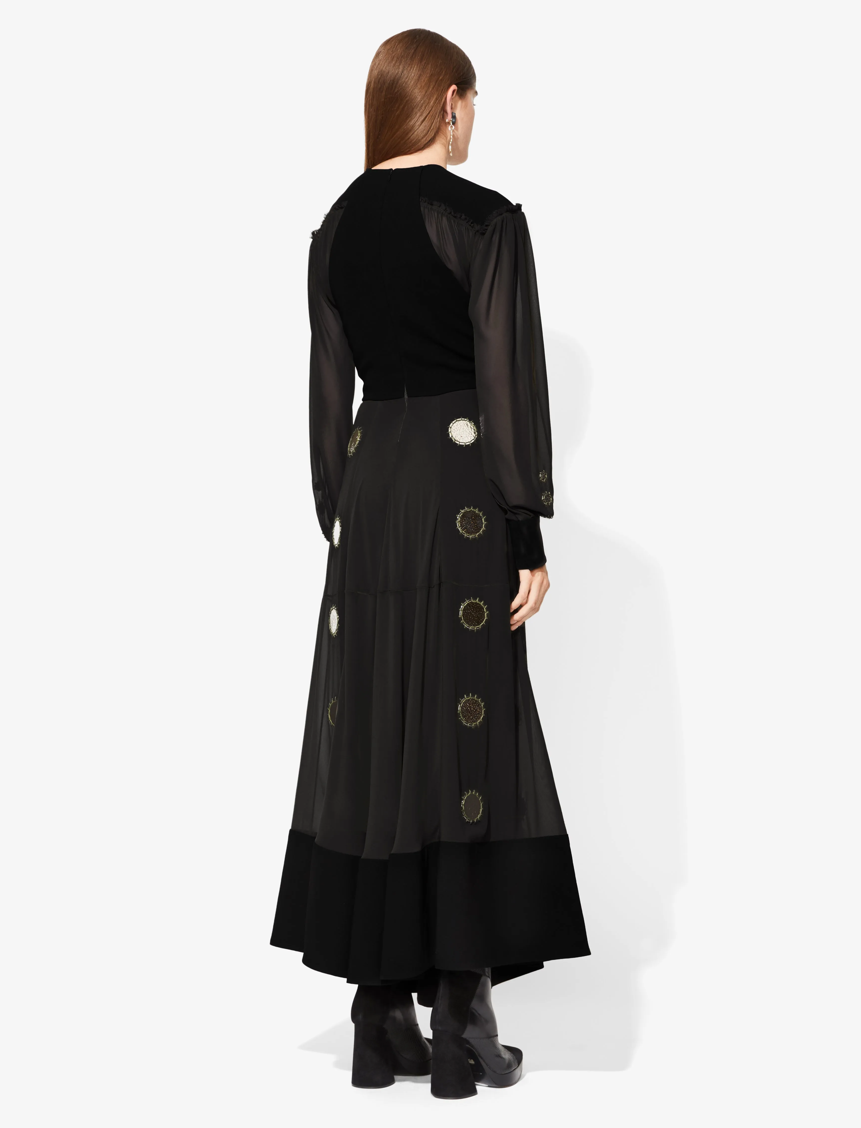 Metal Disc Ruched Dress sold by Proenza Schouler product image thumbnail 4