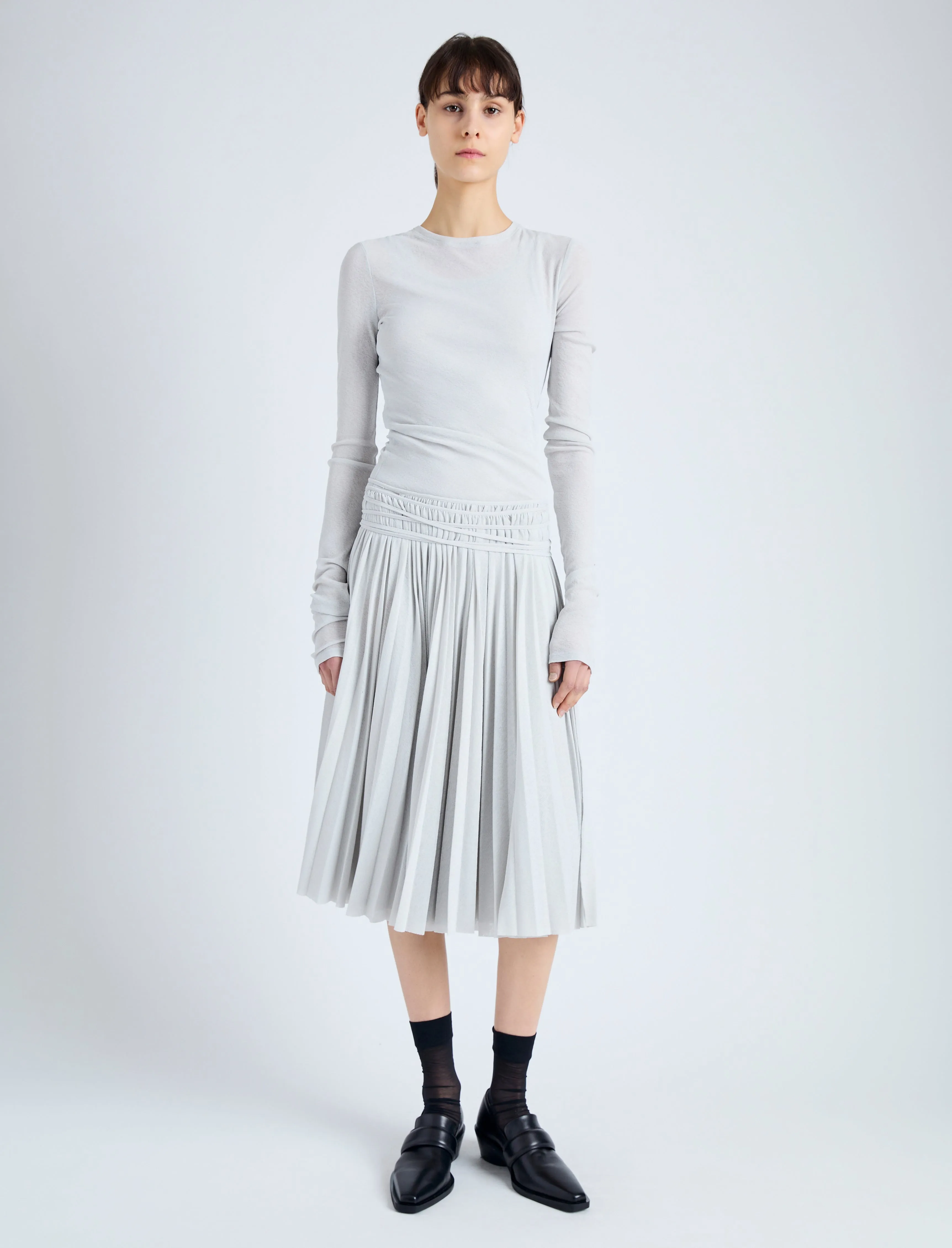 Margo Skirt in Gauzy Jersey sold by Proenza Schouler product image thumbnail 2