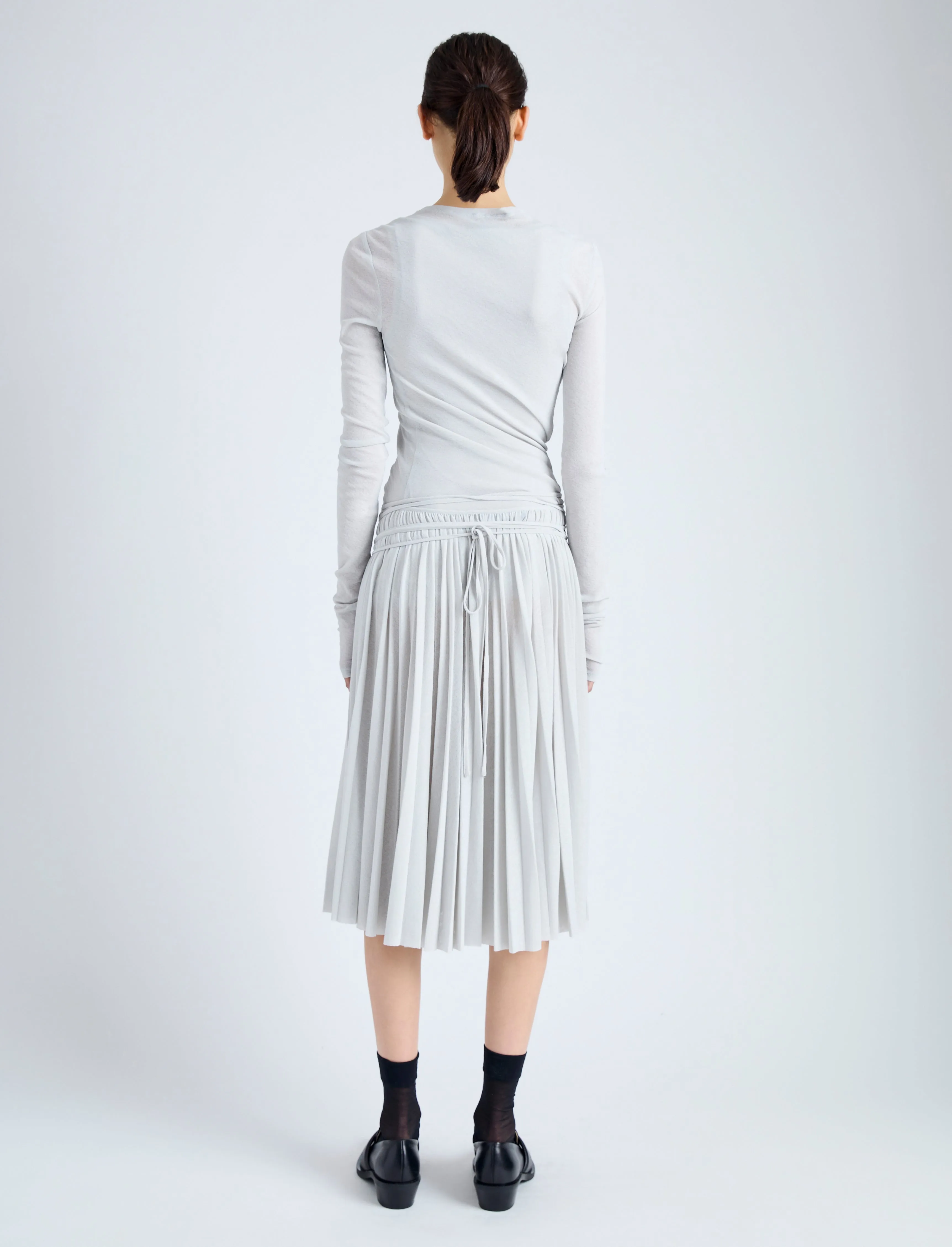 Margo Skirt in Gauzy Jersey sold by Proenza Schouler product image thumbnail 4