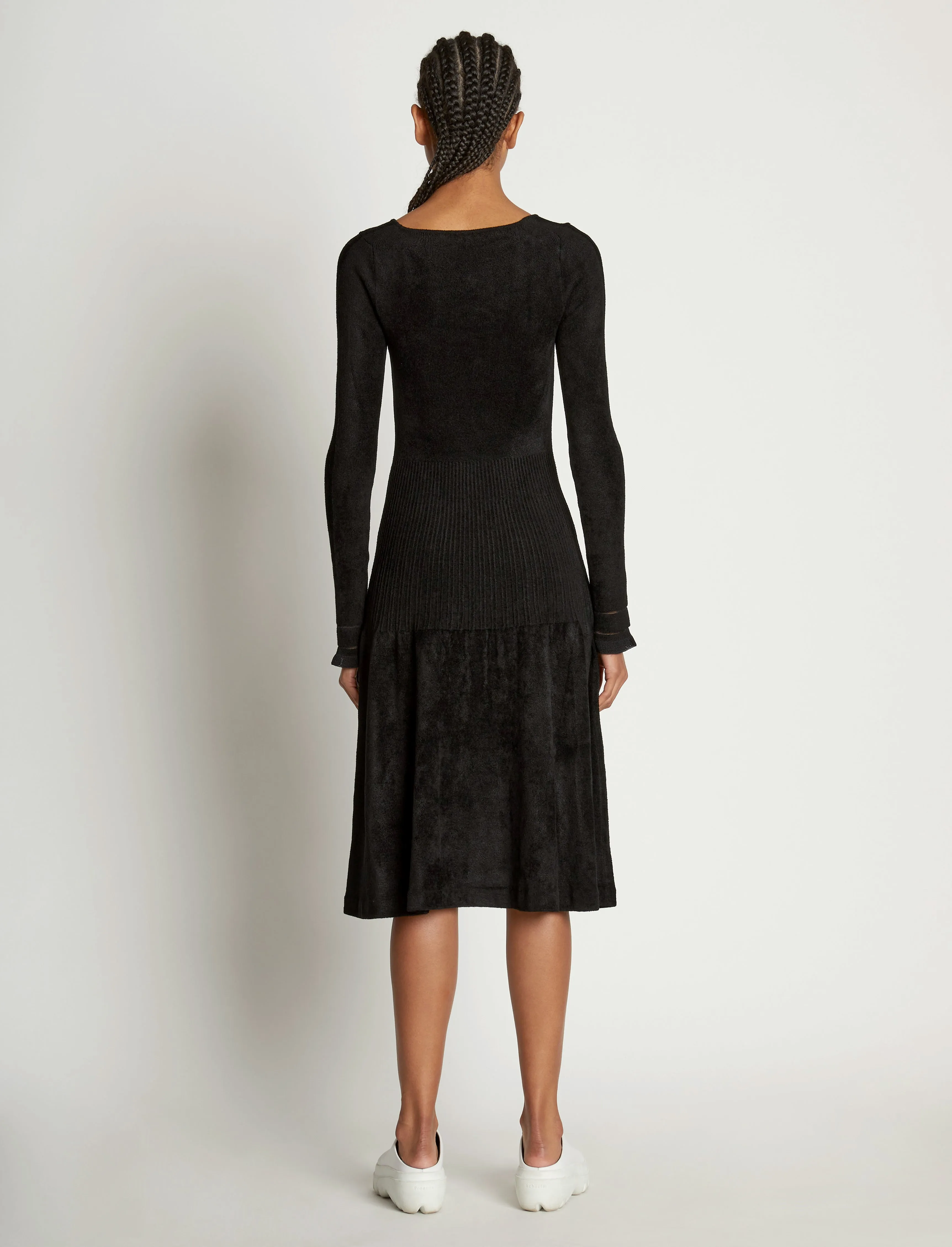 Scoop Neck Chenille Dress sold by Proenza Schouler product image thumbnail 4