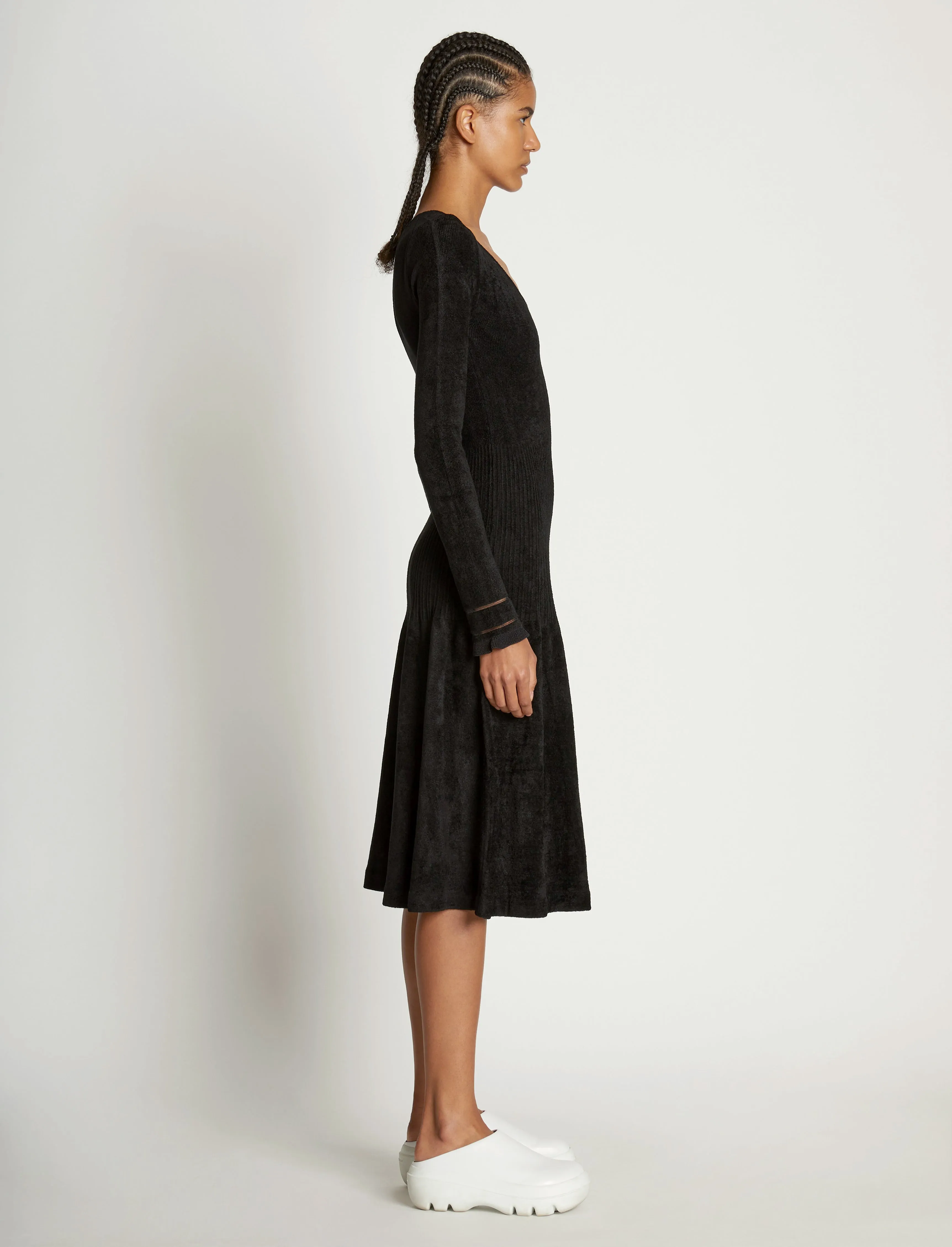 Scoop Neck Chenille Dress sold by Proenza Schouler product image thumbnail 3