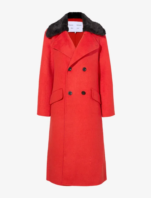 Emma Coat in Double Face Wool sold by Proenza Schouler