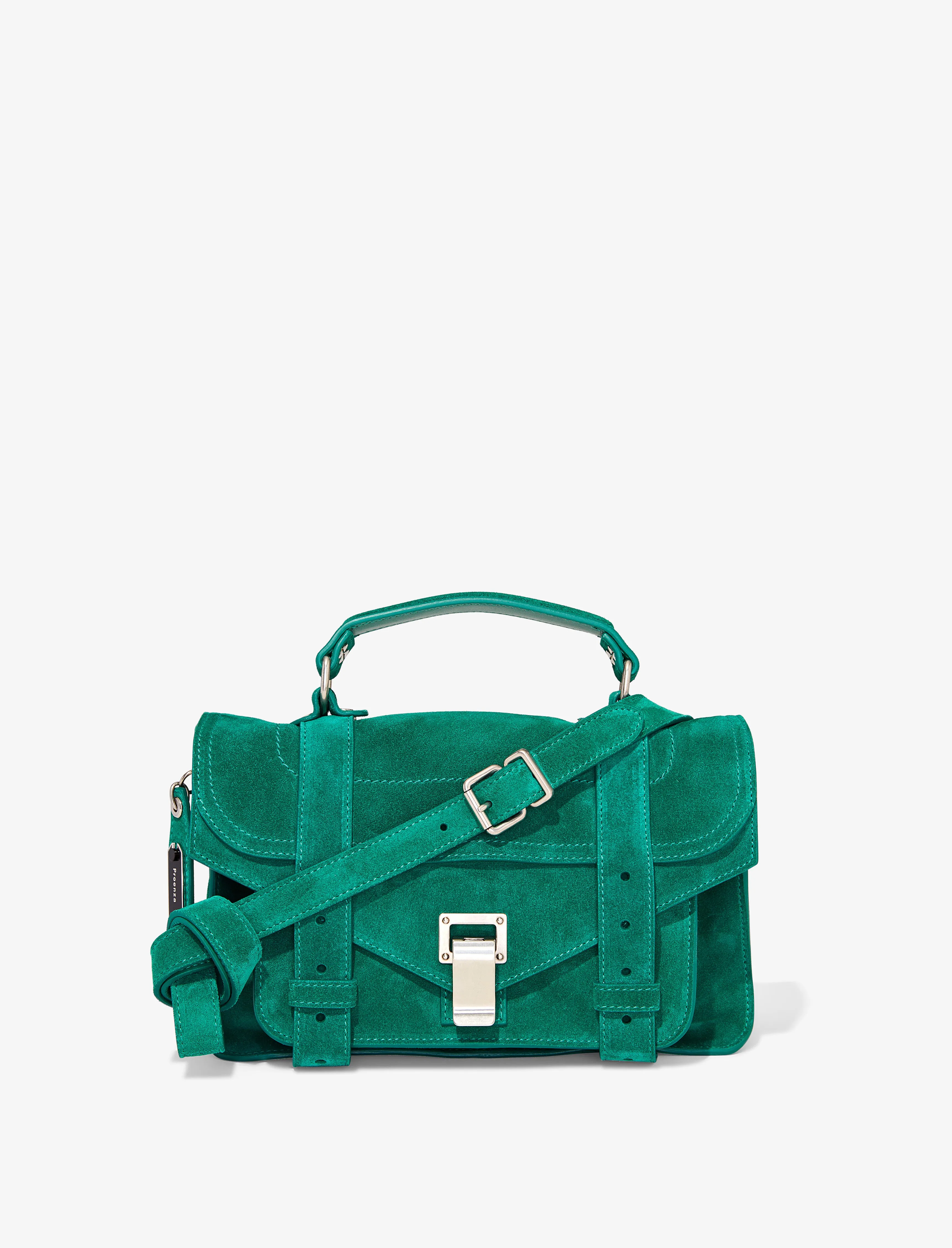 PS1 Tiny Bag in Suede sold by Proenza Schouler