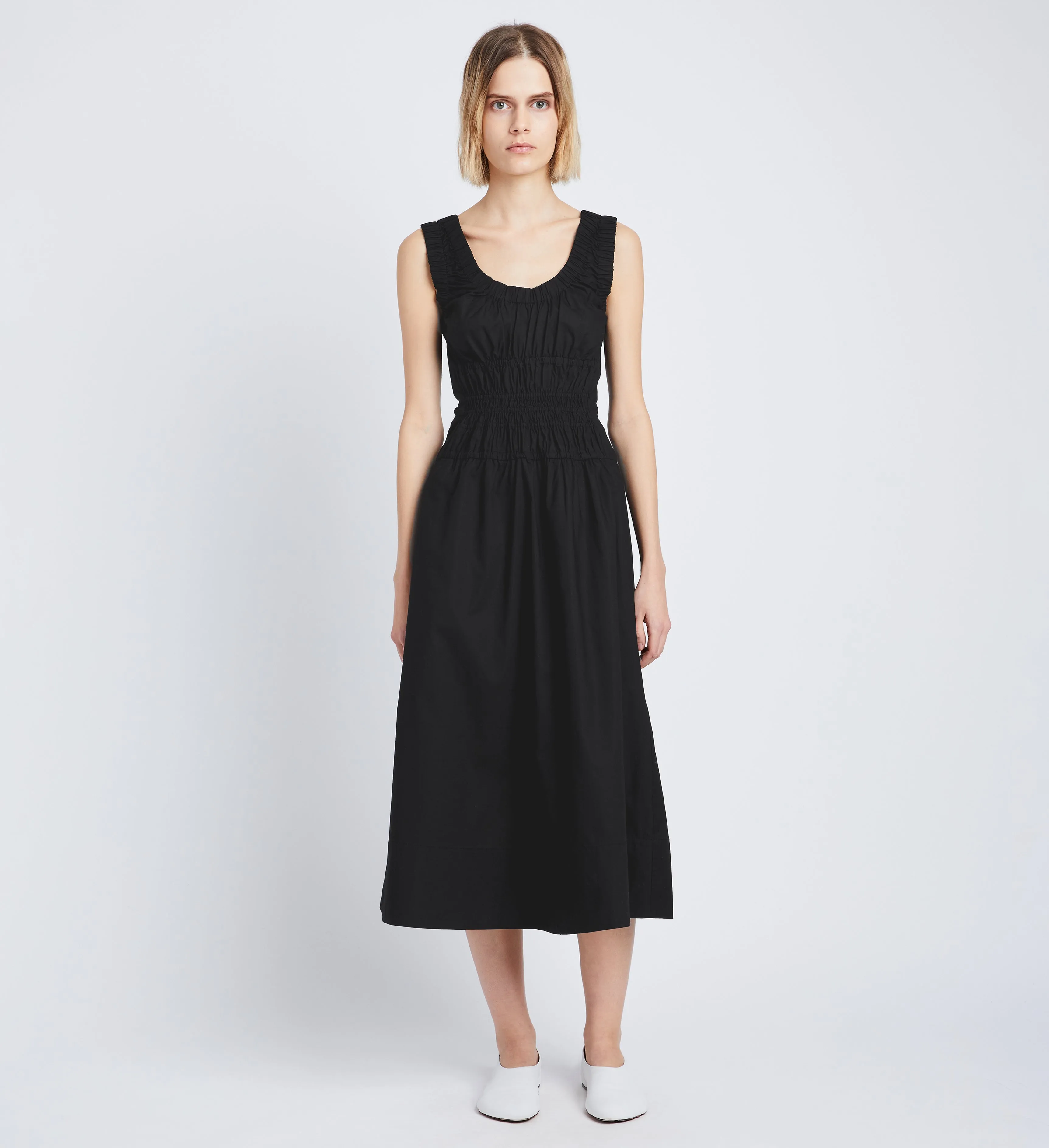Penny Dress in Poplin sold by Proenza Schouler product image thumbnail 2