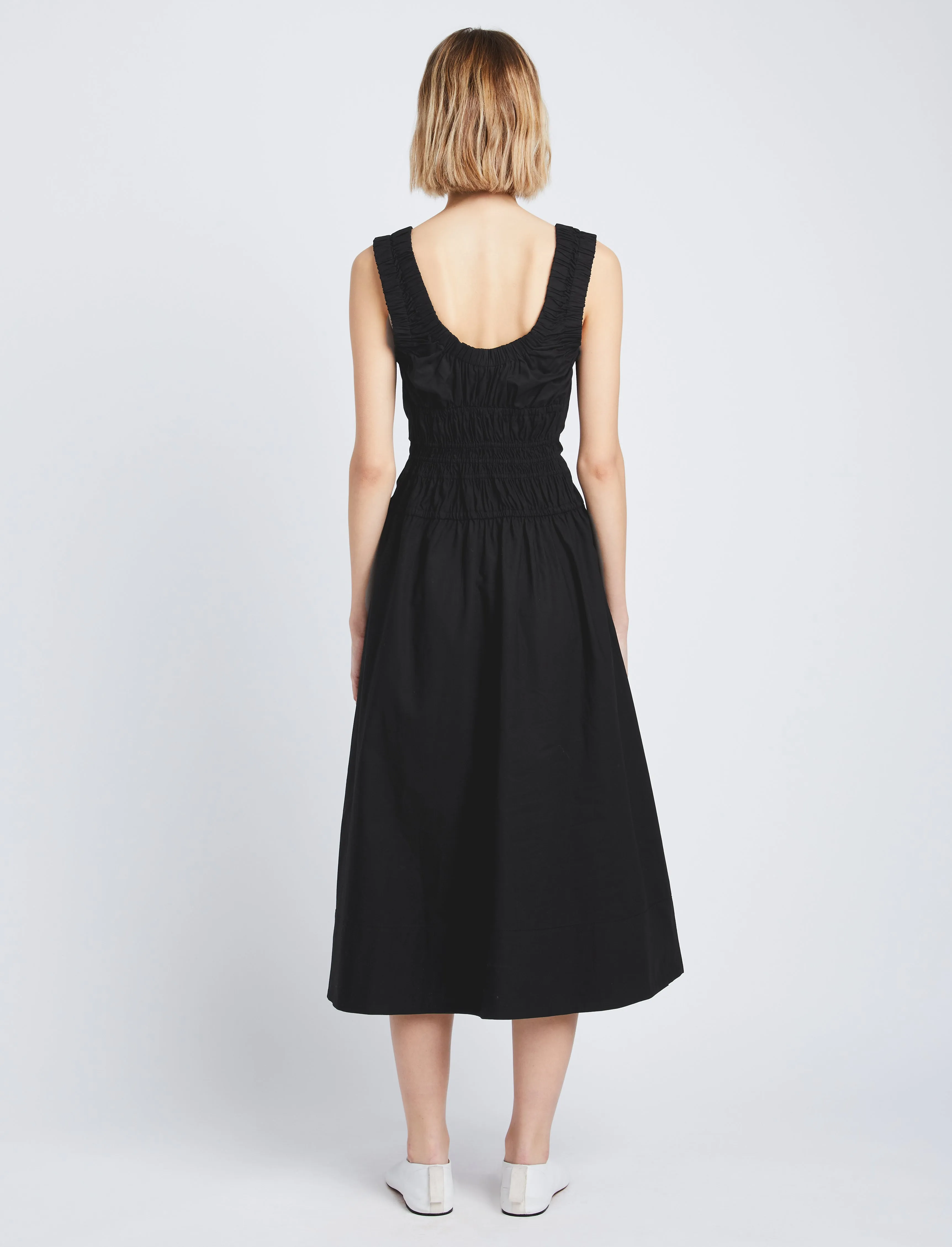 Penny Dress in Poplin sold by Proenza Schouler product image thumbnail 4