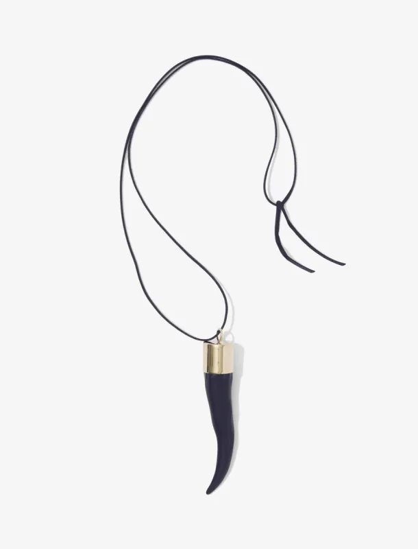 Horn Pendant Necklace made by Proenza Schouler