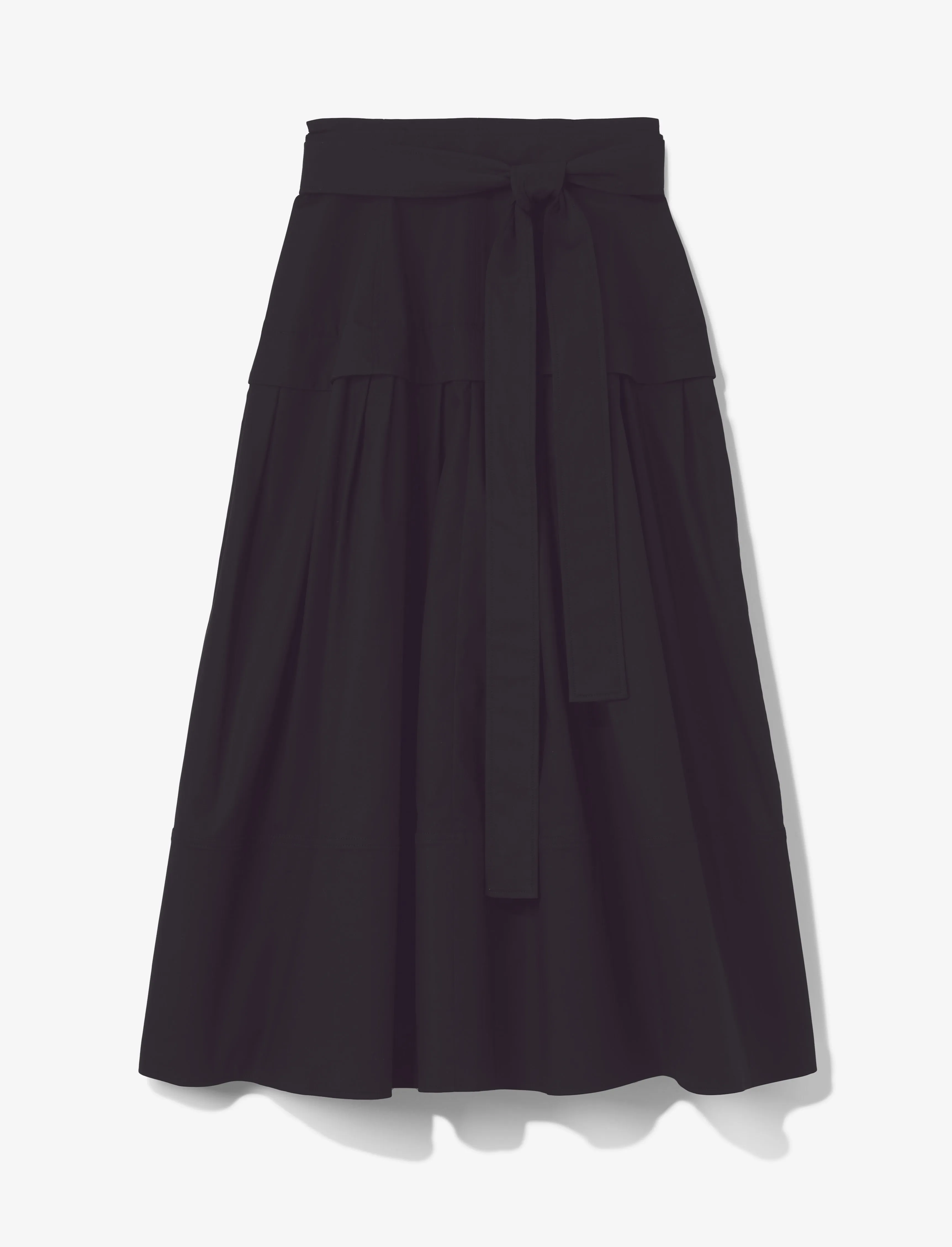 Poplin Belted Skirt sold by Proenza Schouler