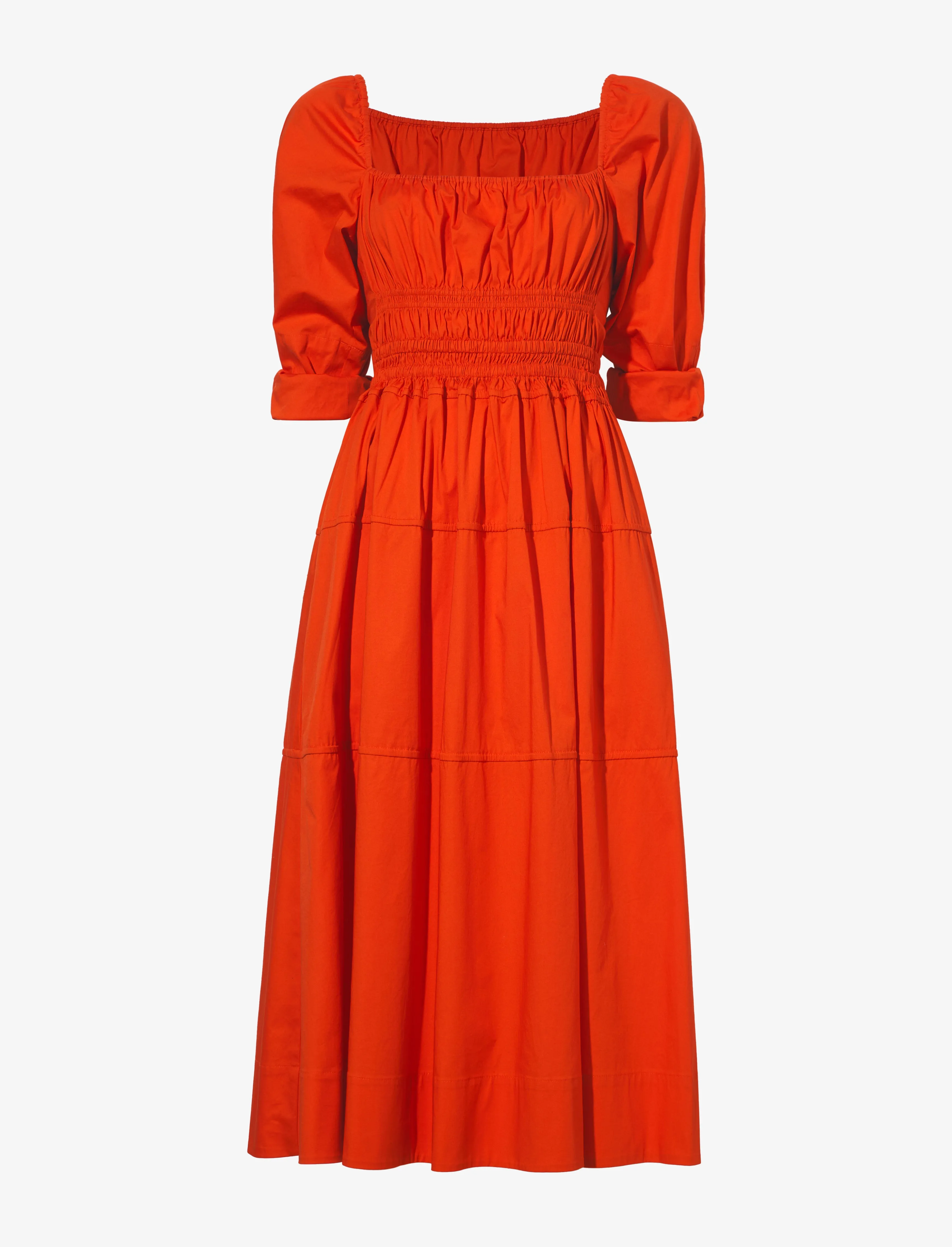 Square Neck Poplin Dress sold by Proenza Schouler