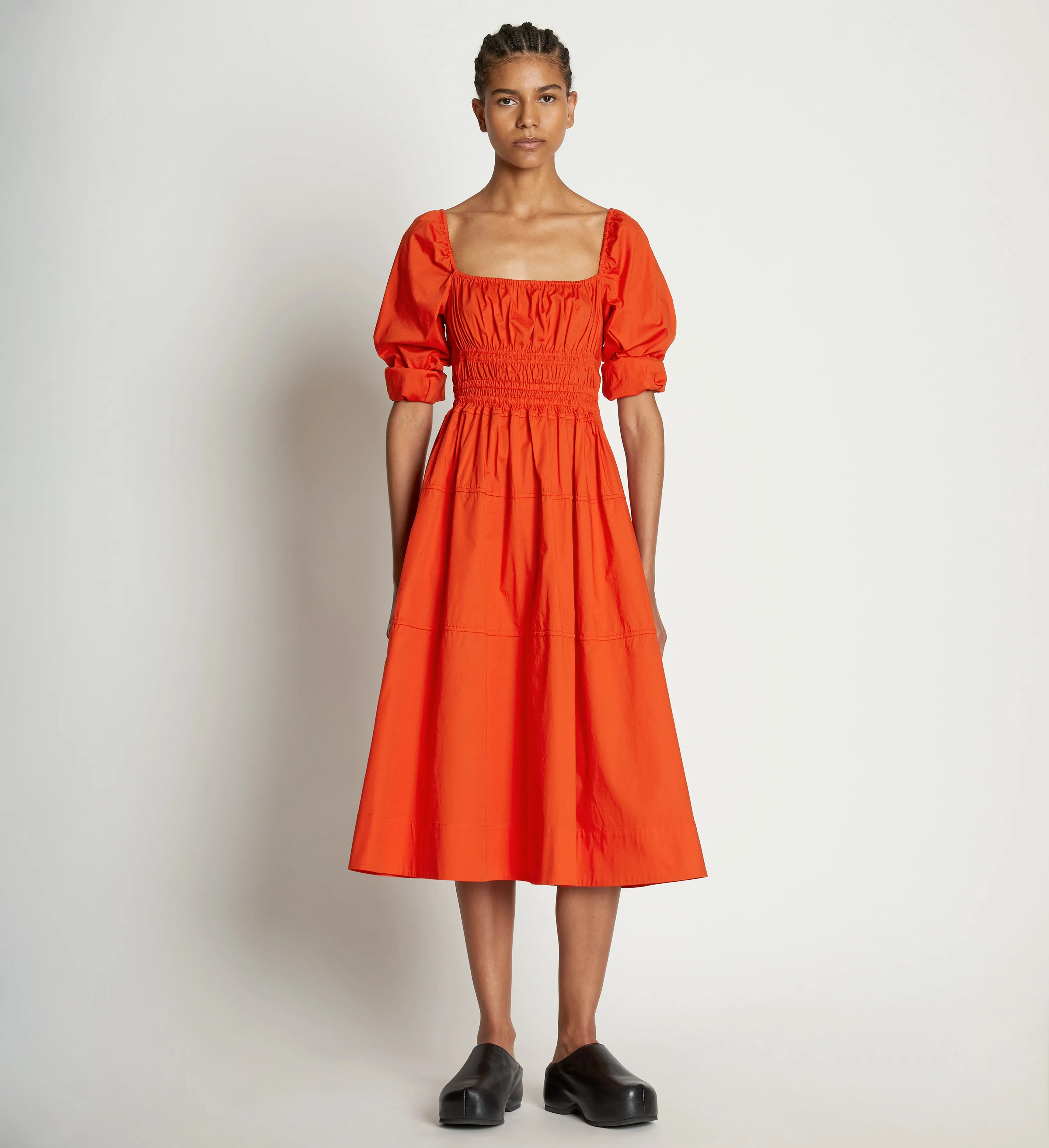 Square Neck Poplin Dress sold by Proenza Schouler product image thumbnail 2