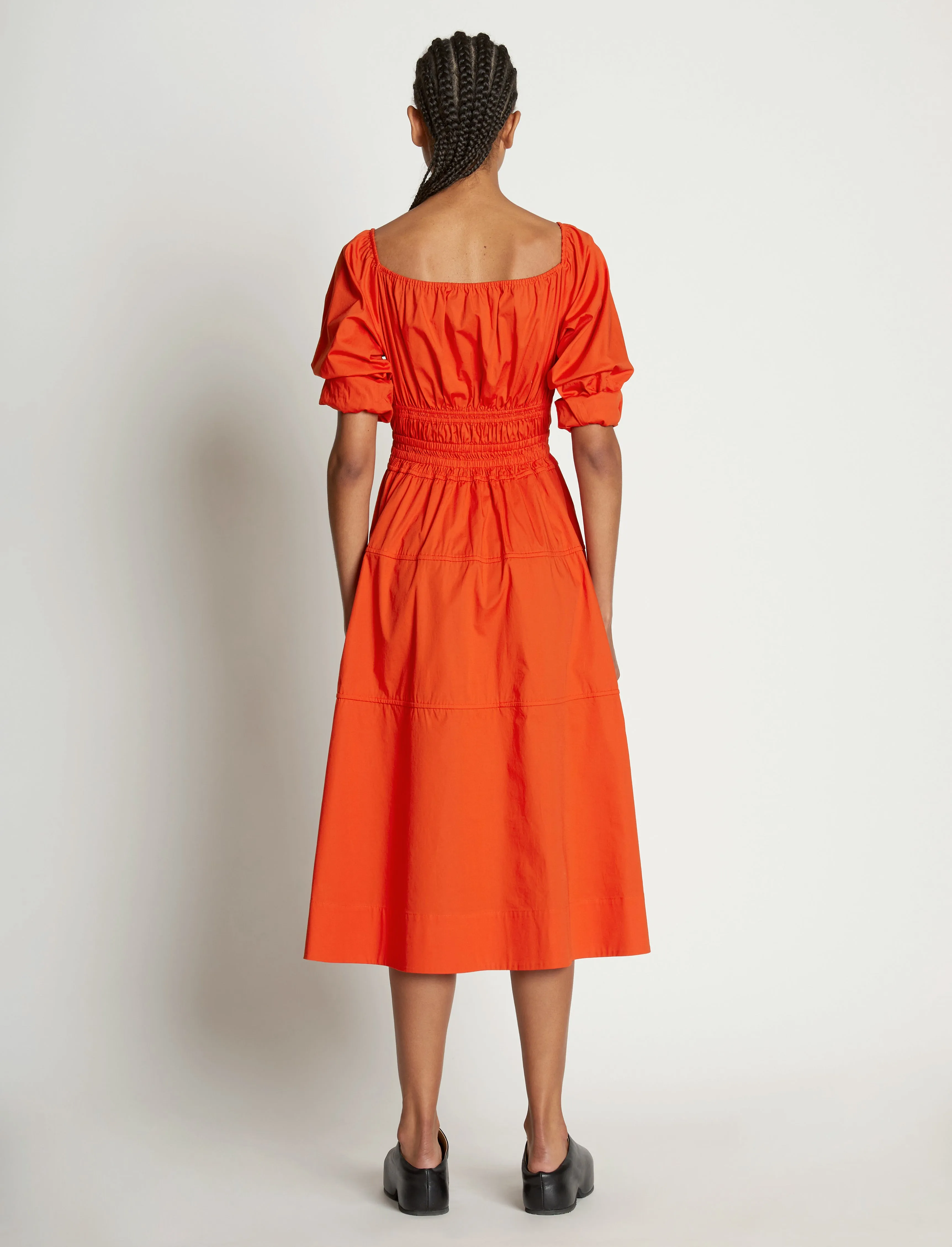 Square Neck Poplin Dress sold by Proenza Schouler product image thumbnail 4