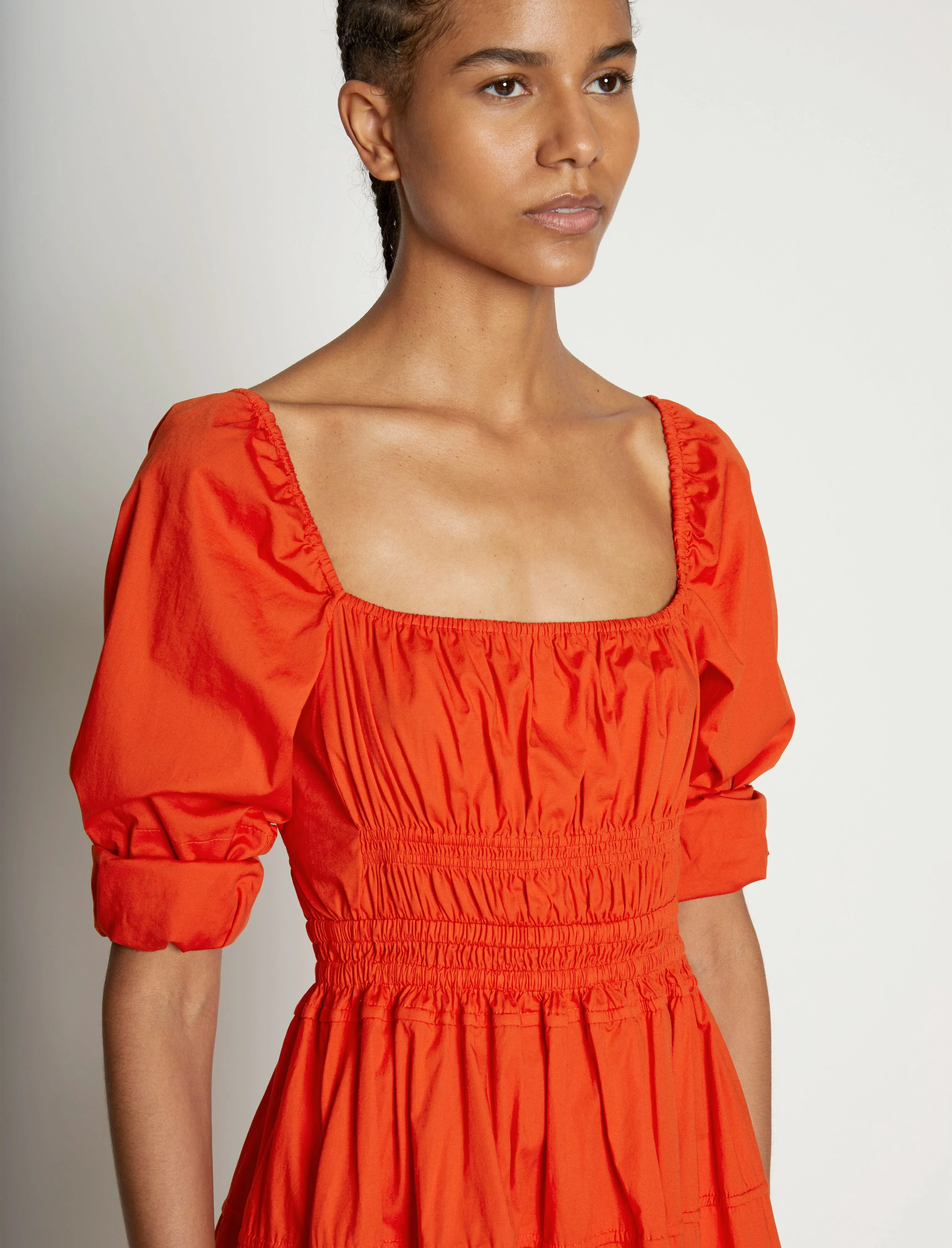 Square Neck Poplin Dress sold by Proenza Schouler product image thumbnail 5