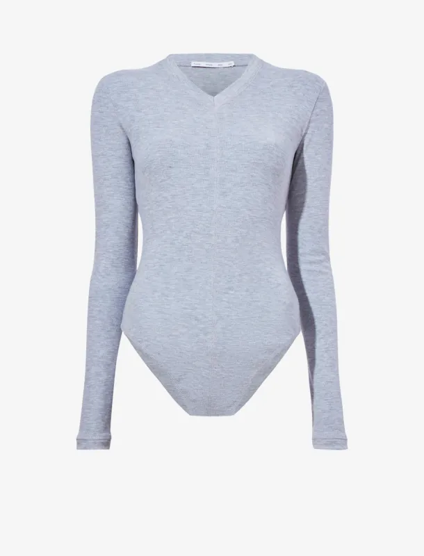 Delaney Bodysuit in Brushed Rib made by Proenza Schouler