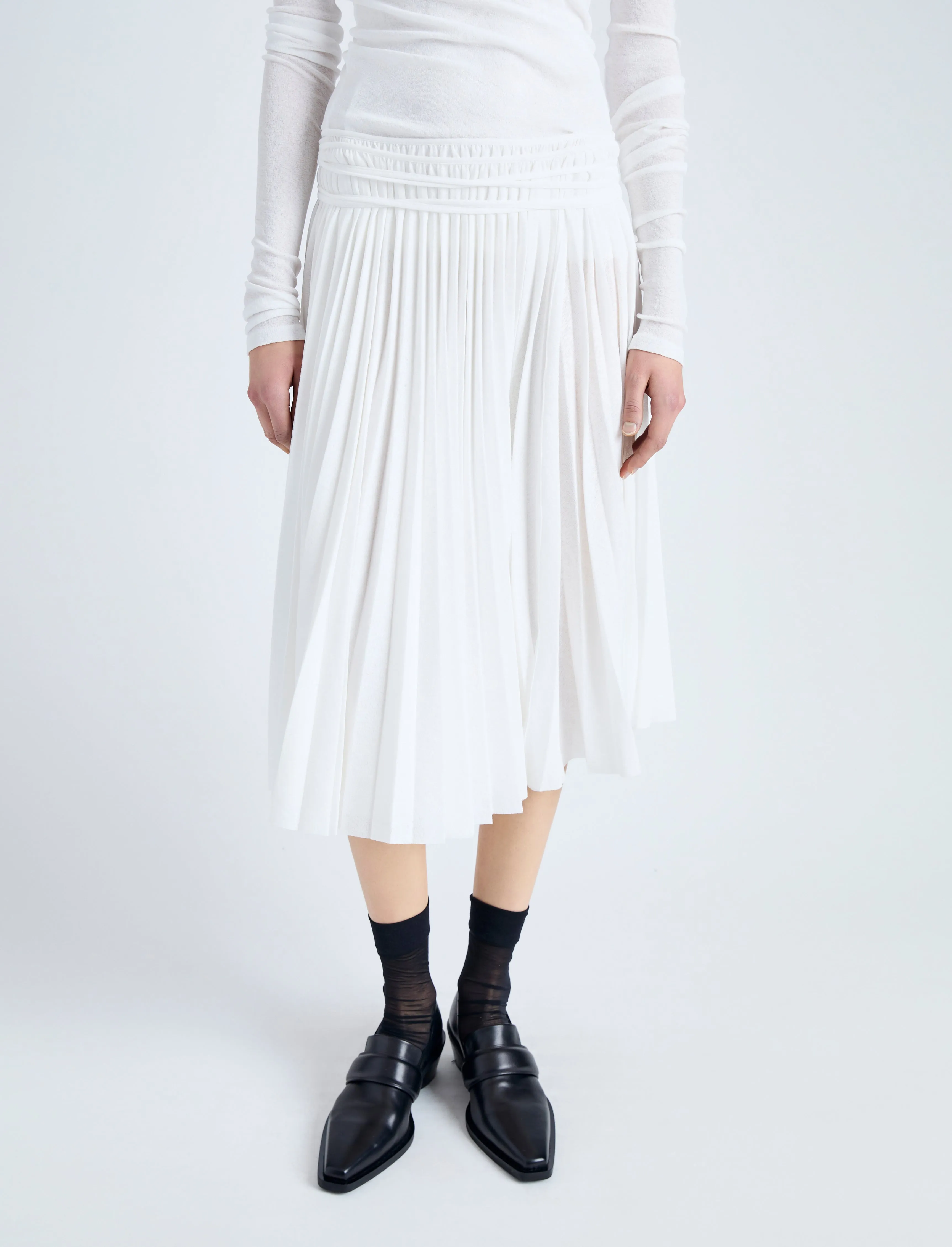 Margo Skirt in Gauzy Jersey sold by Proenza Schouler product image thumbnail 5
