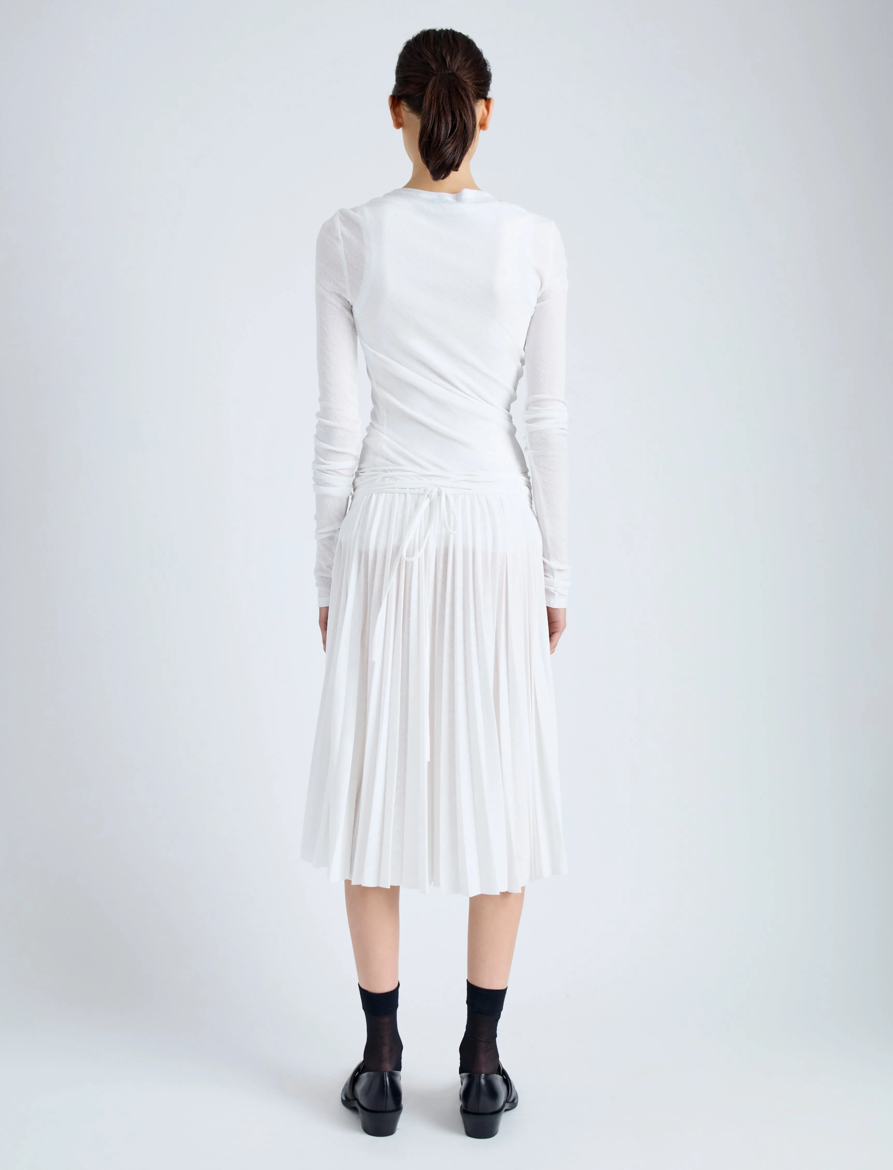 Margo Skirt in Gauzy Jersey sold by Proenza Schouler product image thumbnail 4