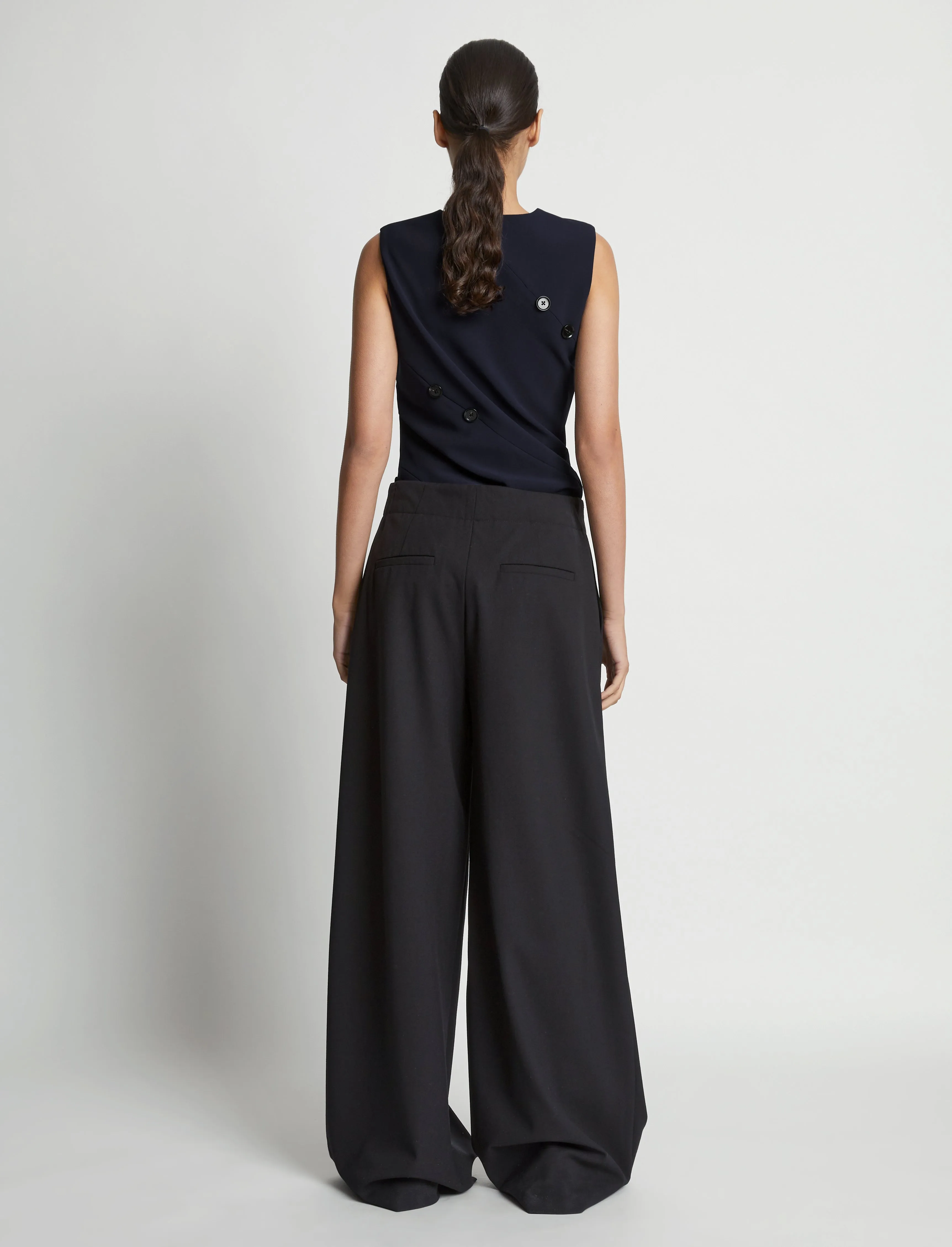 Matte Viscose Crepe Spiral Top sold by Proenza Schouler product image thumbnail 5
