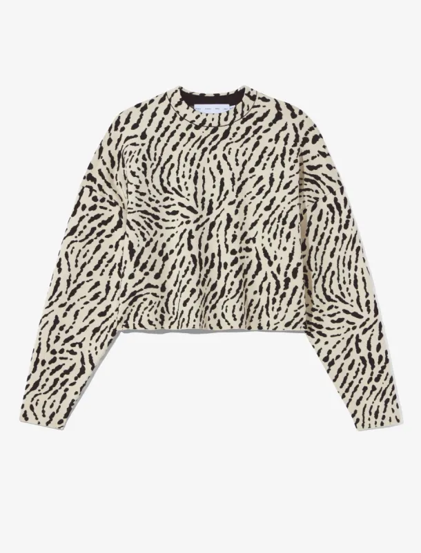 Animal Jacquard Sweater made by Proenza Schouler