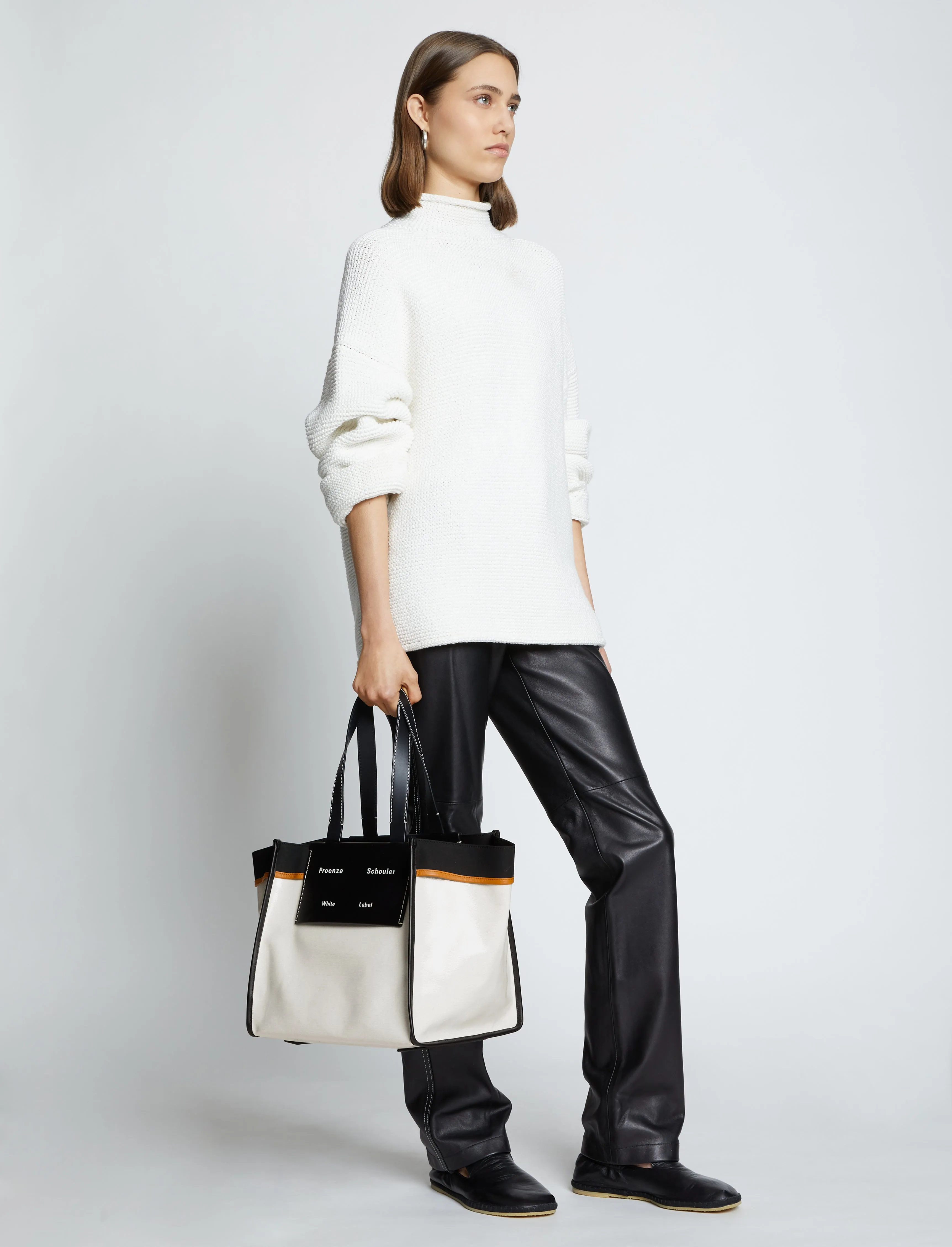 Large Morris Tote in Coated Canvas sold by Proenza Schouler product image thumbnail 2