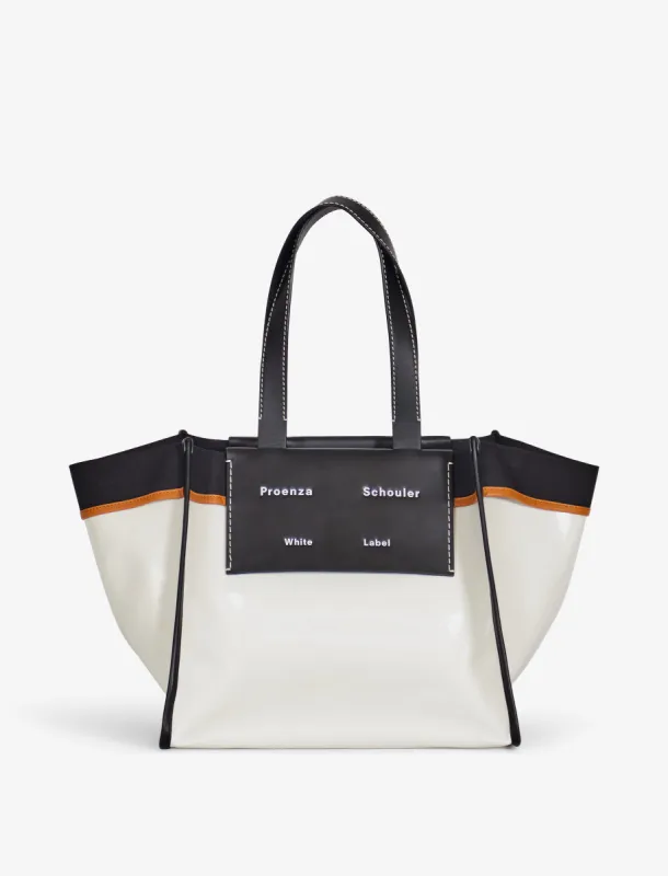 Large Morris Tote in Coated Canvas sold by Proenza Schouler