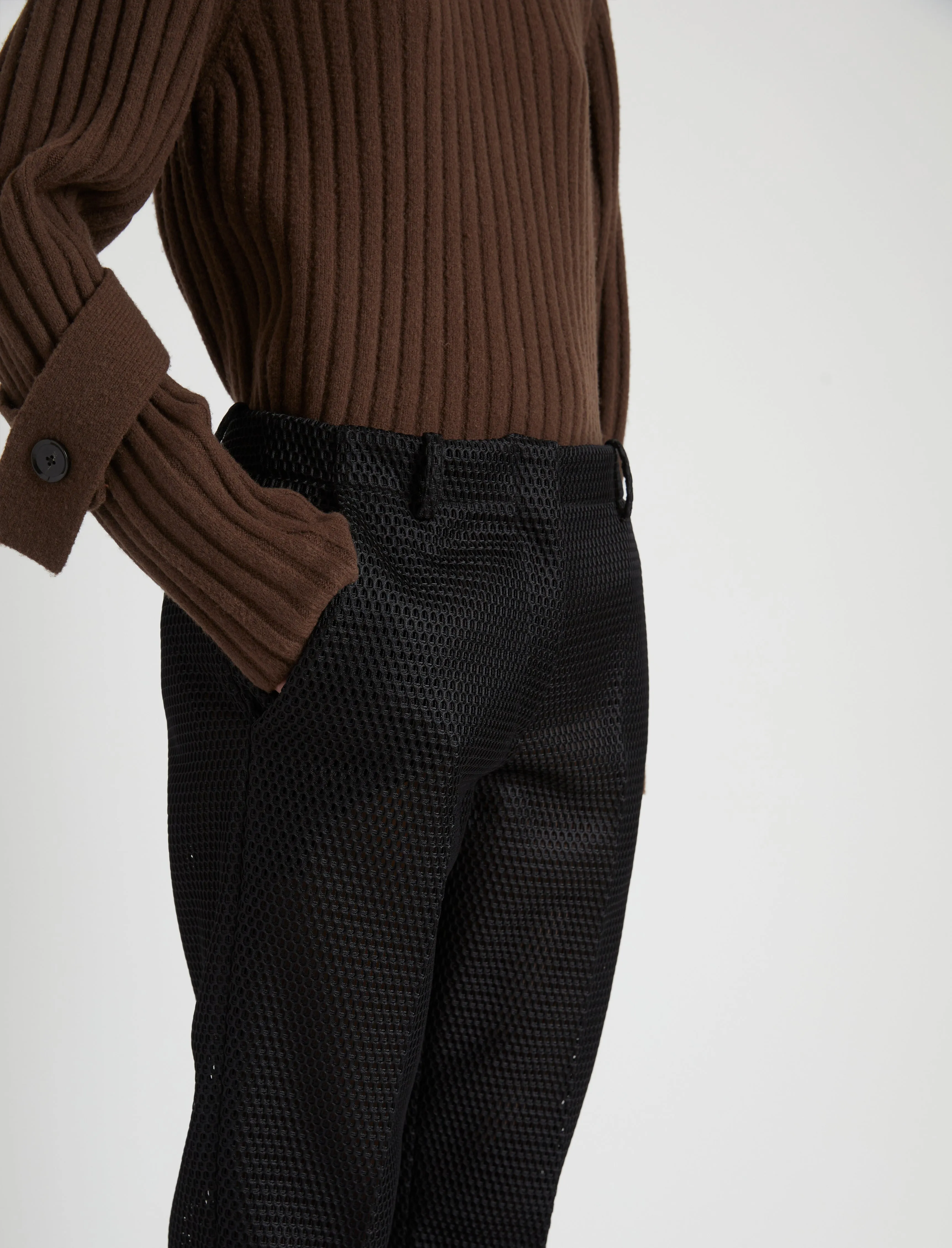 Chase Pant in Technical Mesh Suiting sold by Proenza Schouler product image thumbnail 5