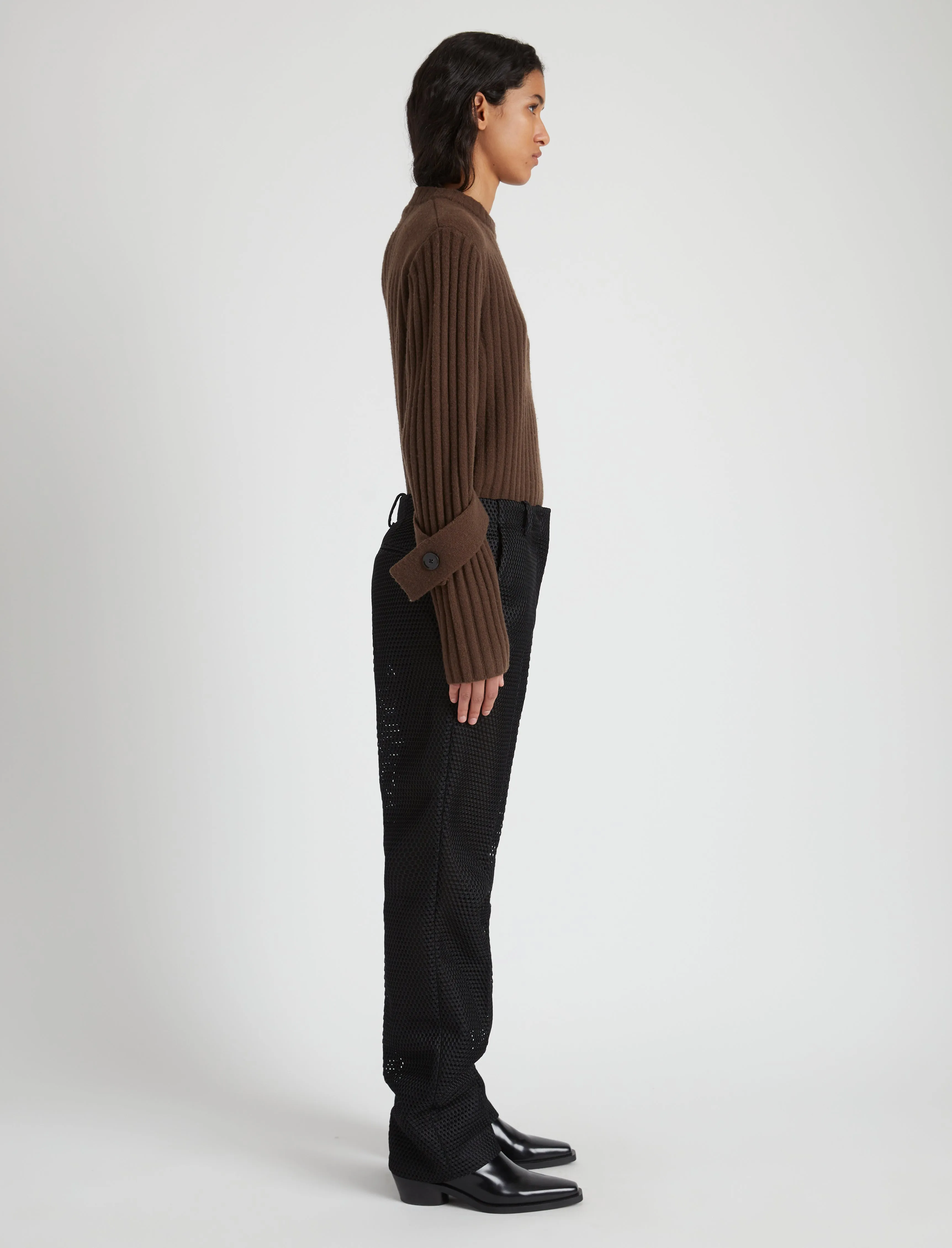 Chase Pant in Technical Mesh Suiting sold by Proenza Schouler product image thumbnail 3