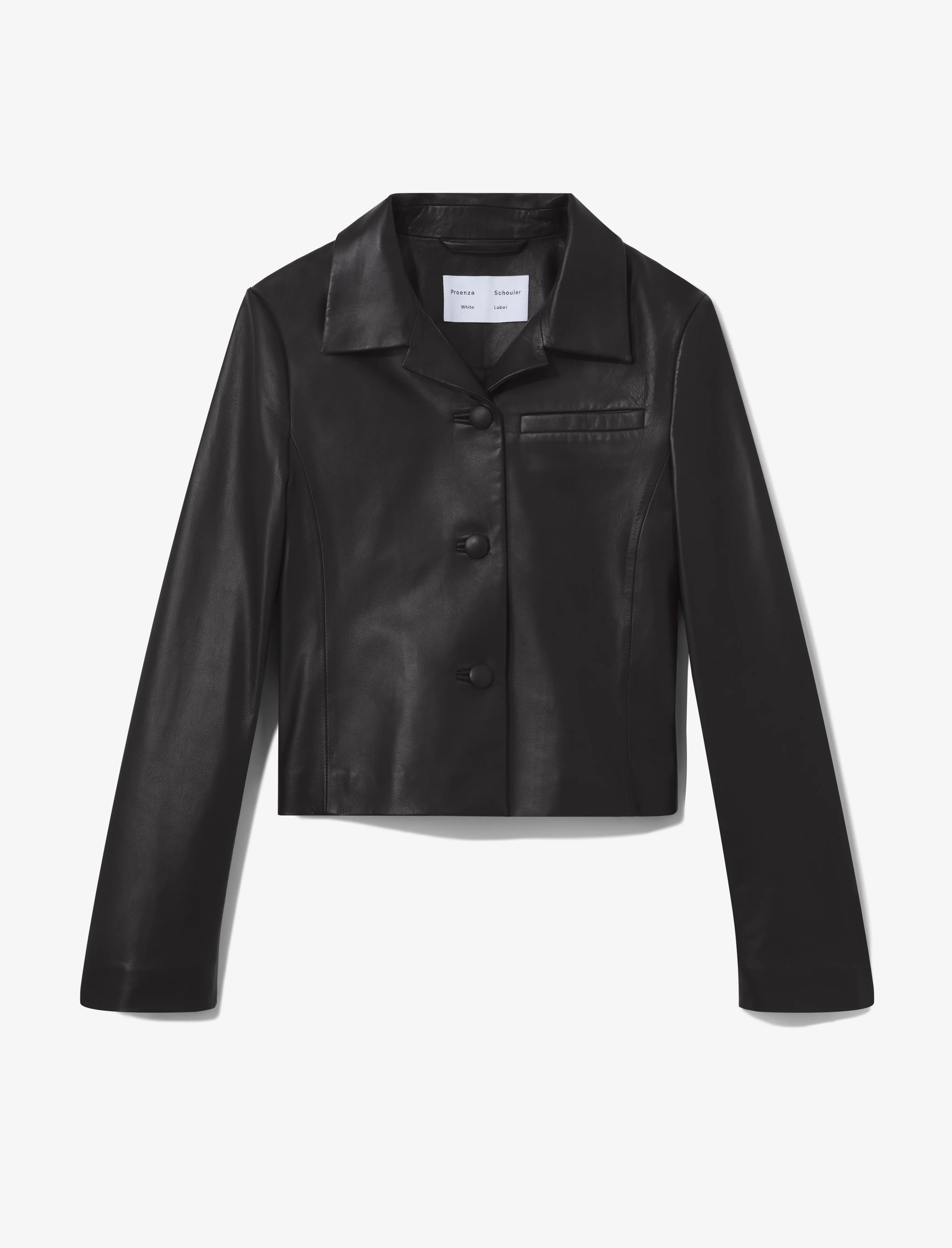 Cropped Leather Blazer sold by Proenza Schouler