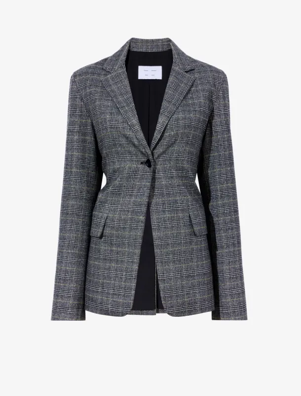 Plaid Suiting Blazer made by Proenza Schouler