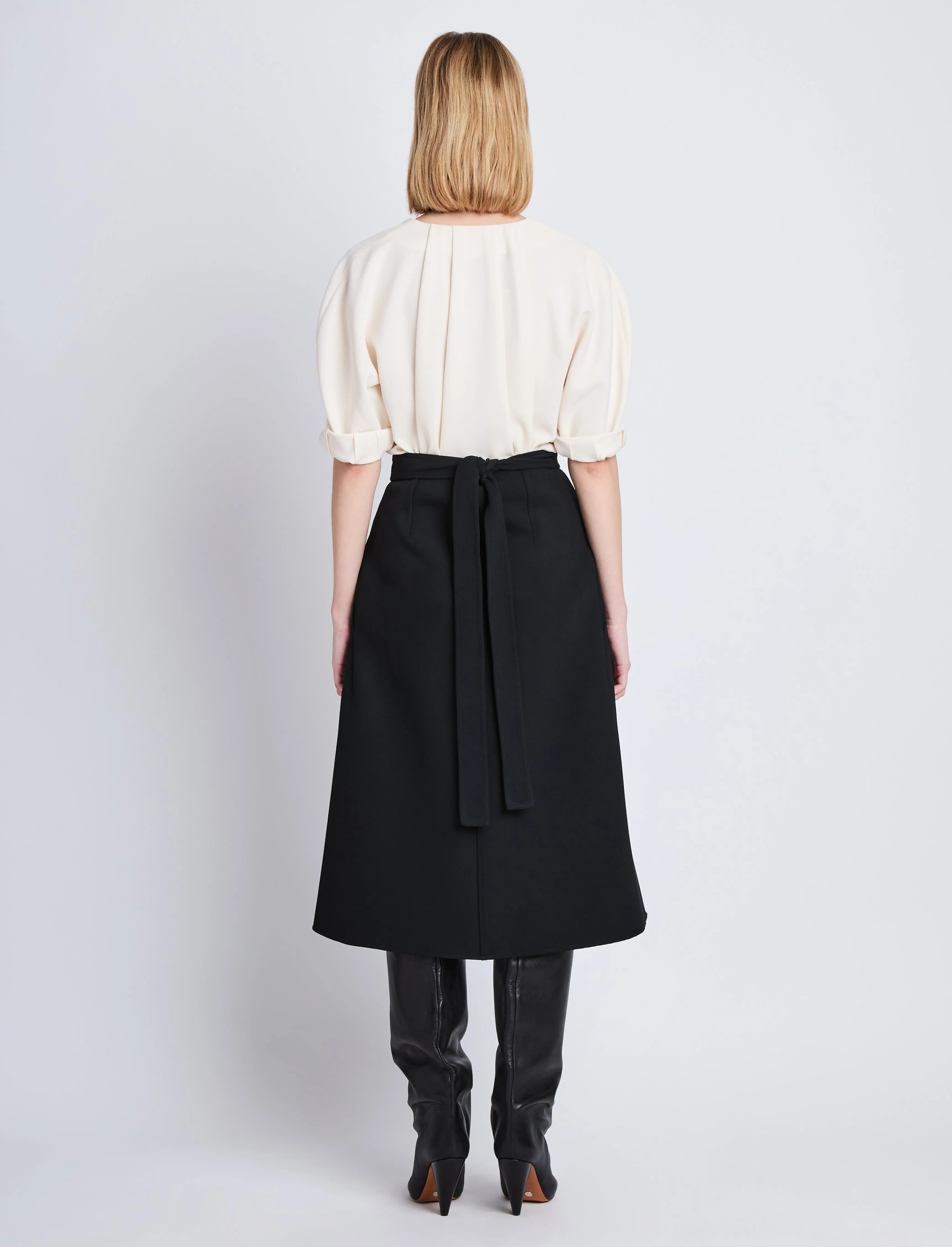 Georgia Top in Matte Viscose Crepe sold by Proenza Schouler product image thumbnail 5