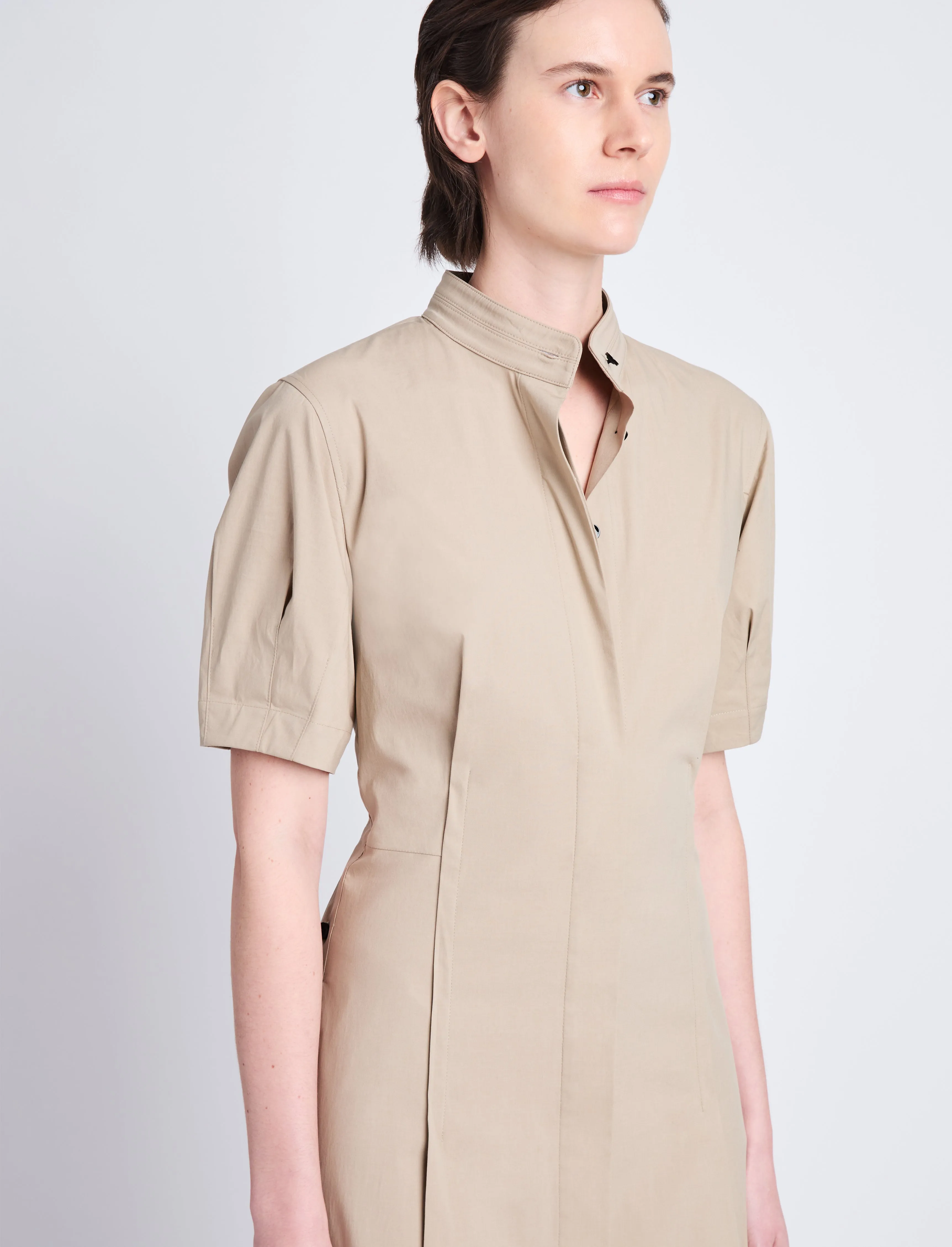 Tracey Dress in Eco Poplin sold by Proenza Schouler product image thumbnail 5