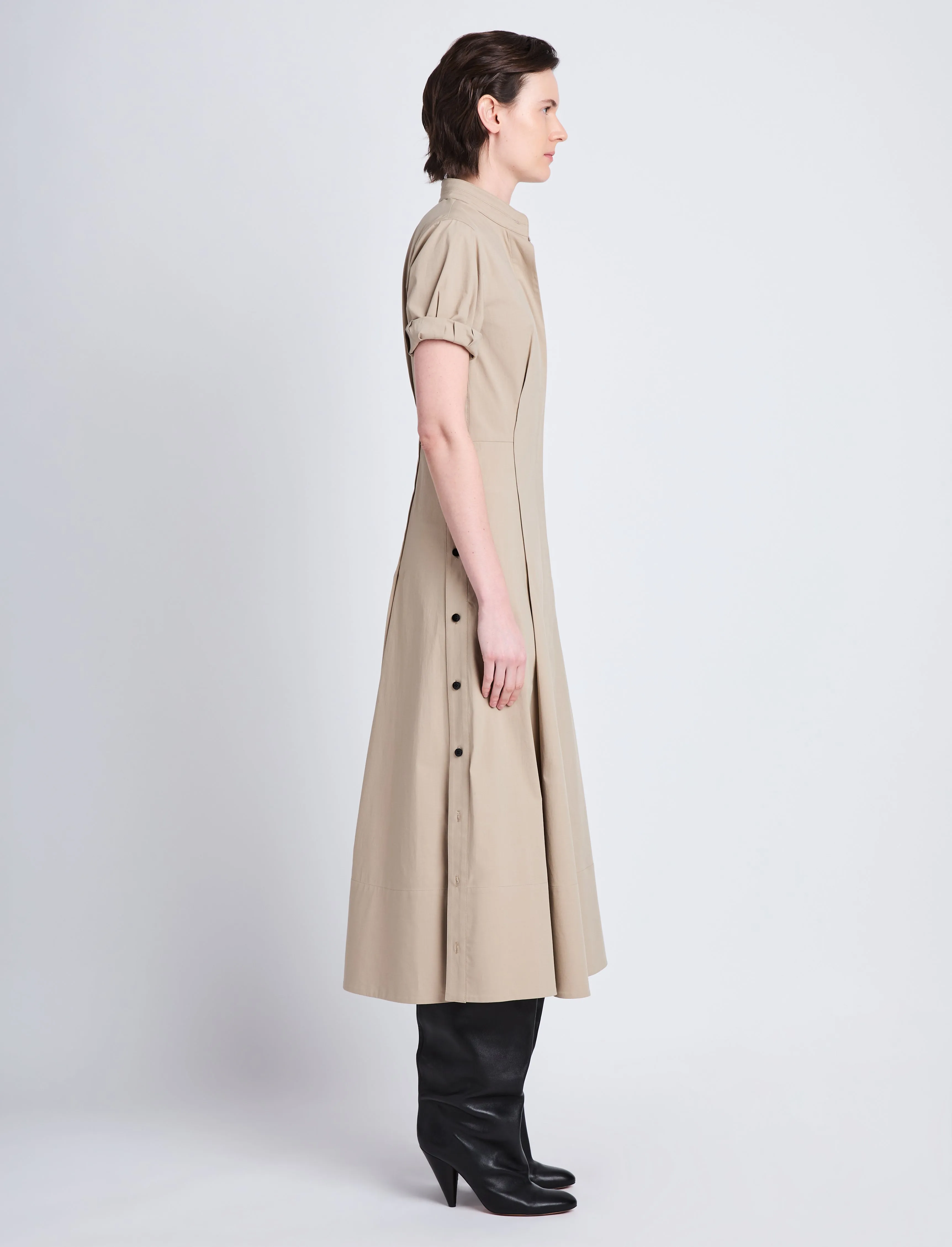 Tracey Dress in Eco Poplin sold by Proenza Schouler product image thumbnail 3