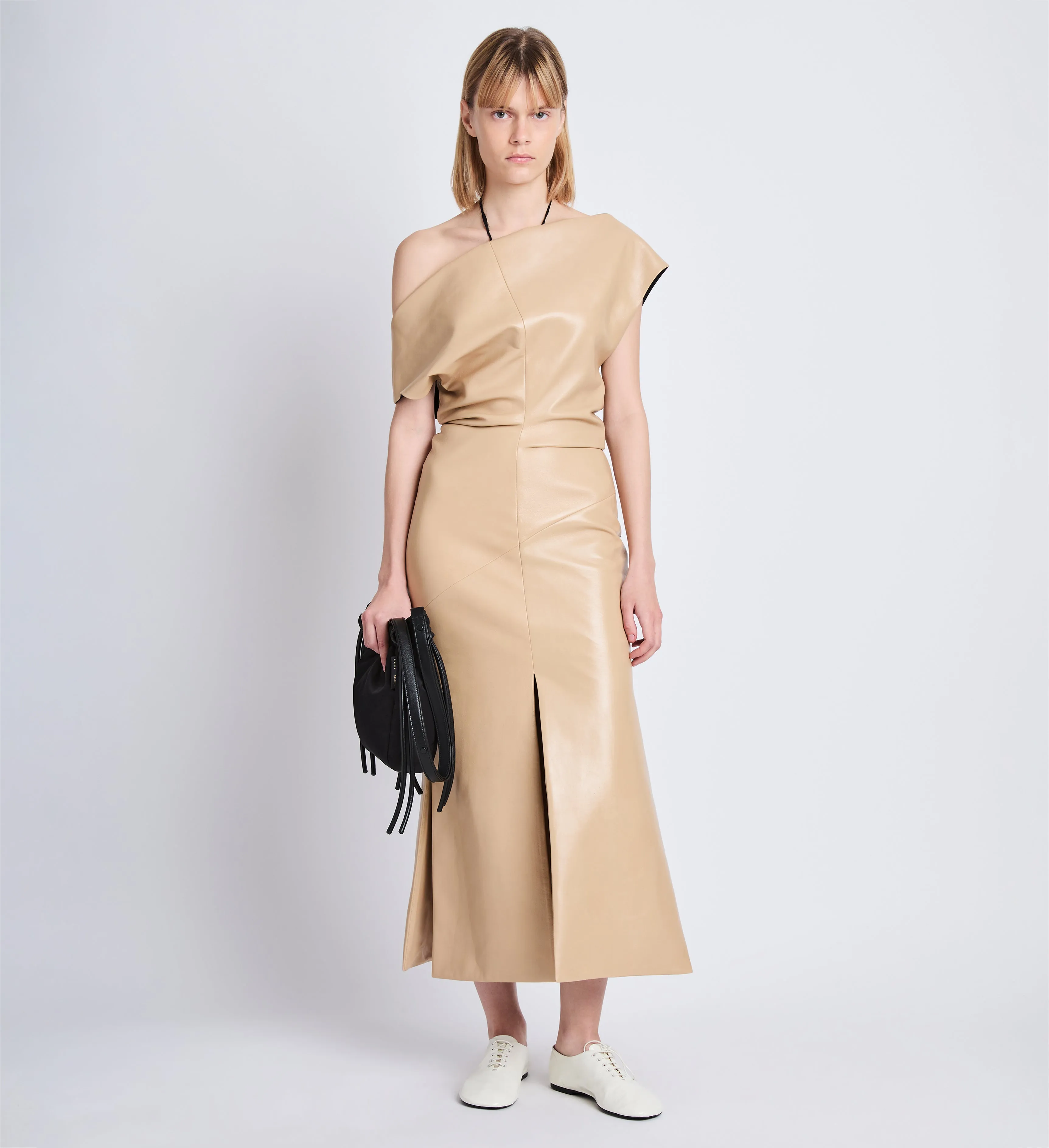 Rosa Dress in Smooth Leather sold by Proenza Schouler product image thumbnail 2