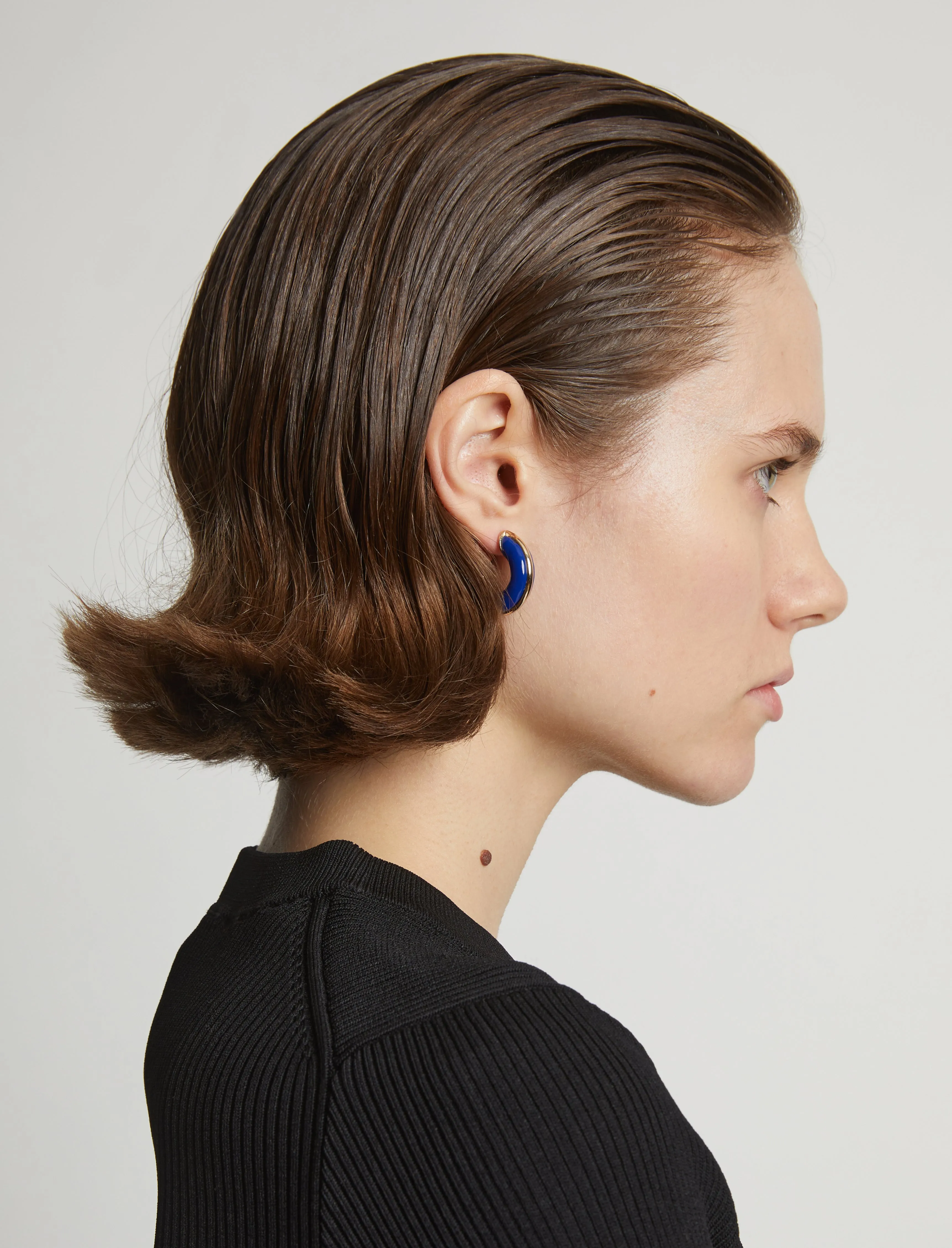 Mini Hoop Earrings sold by Proenza Schouler product image thumbnail 3