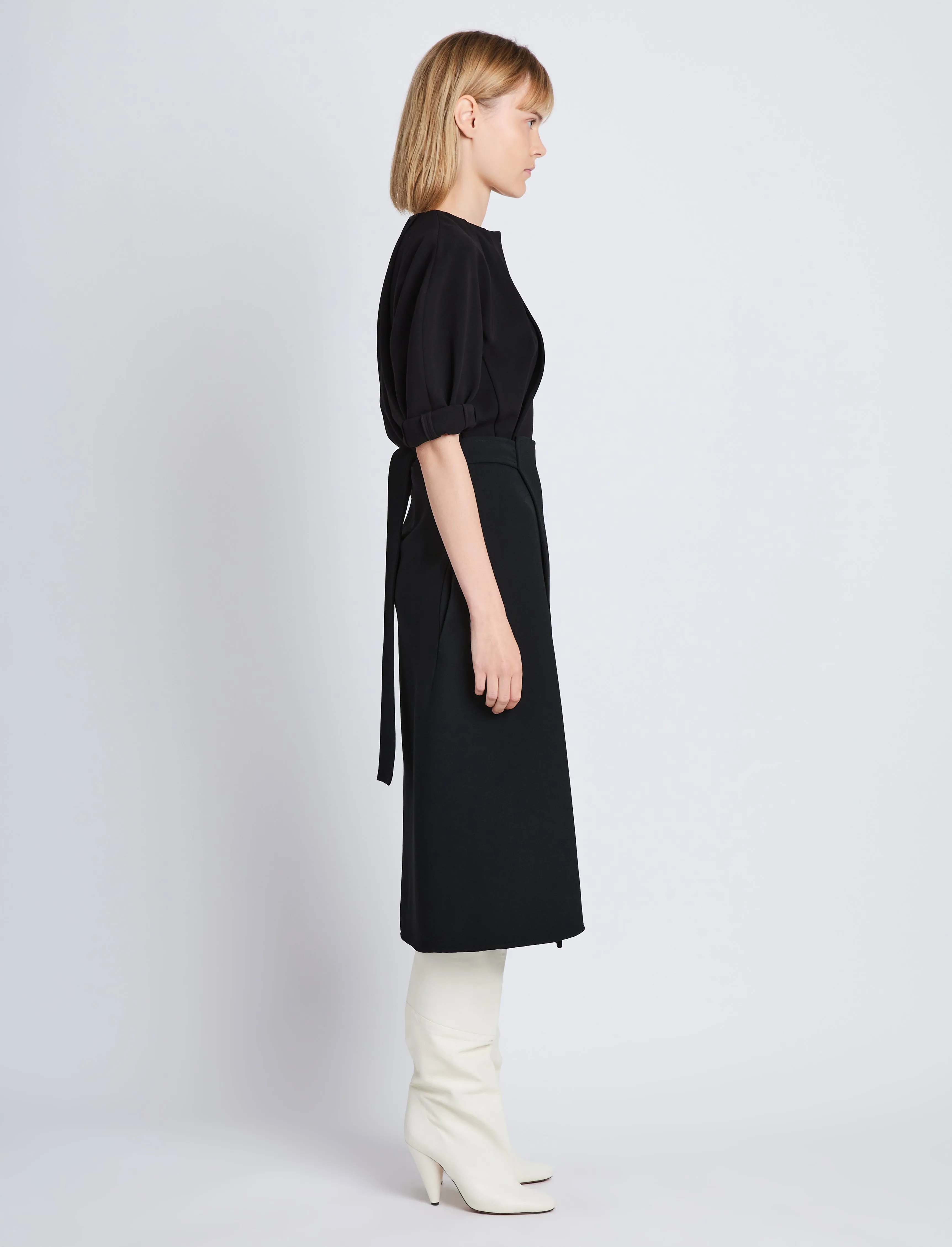 Georgia Top in Matte Viscose Crepe sold by Proenza Schouler product image thumbnail 4
