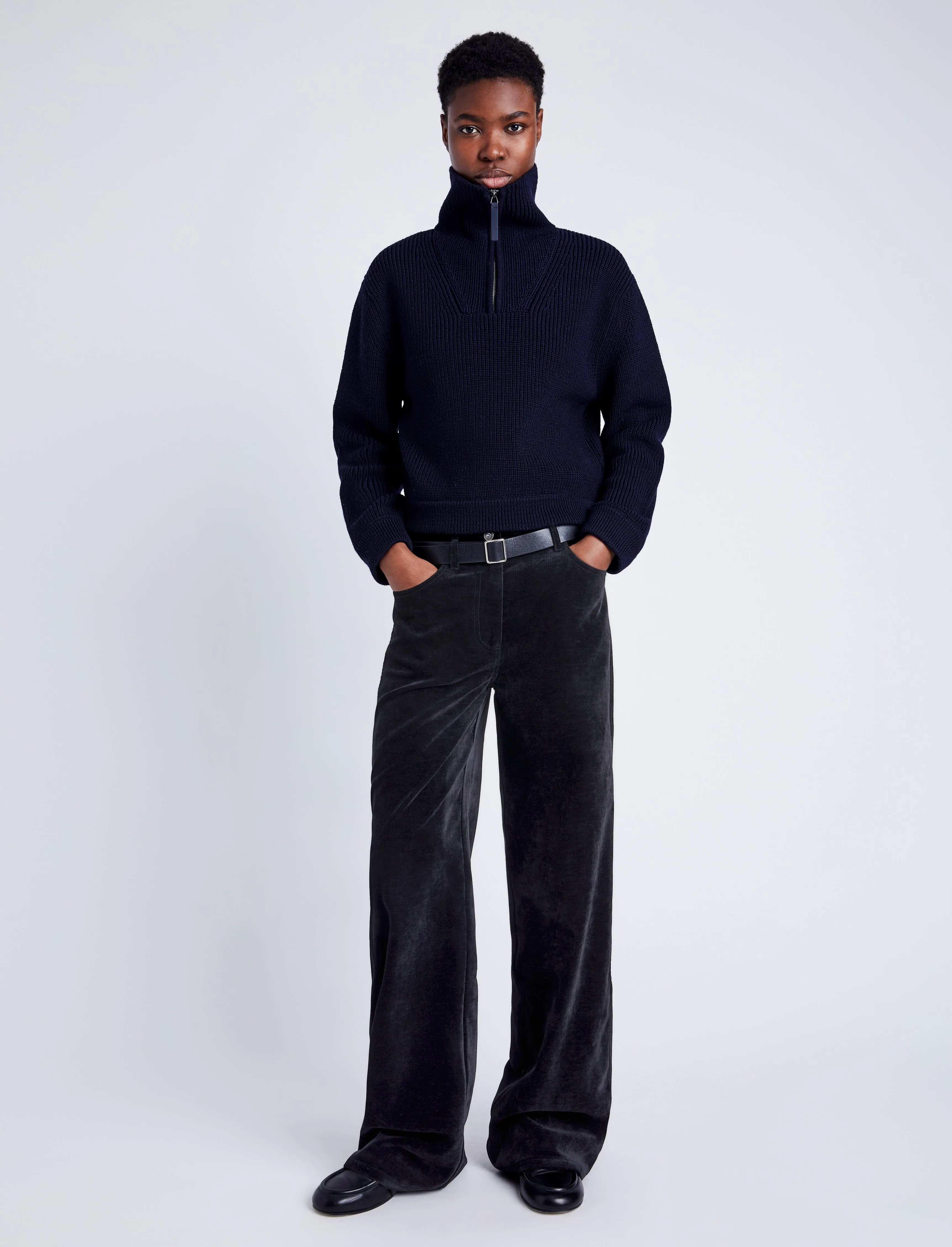 Donovan Pant in Chenille sold by Proenza Schouler product image thumbnail 2