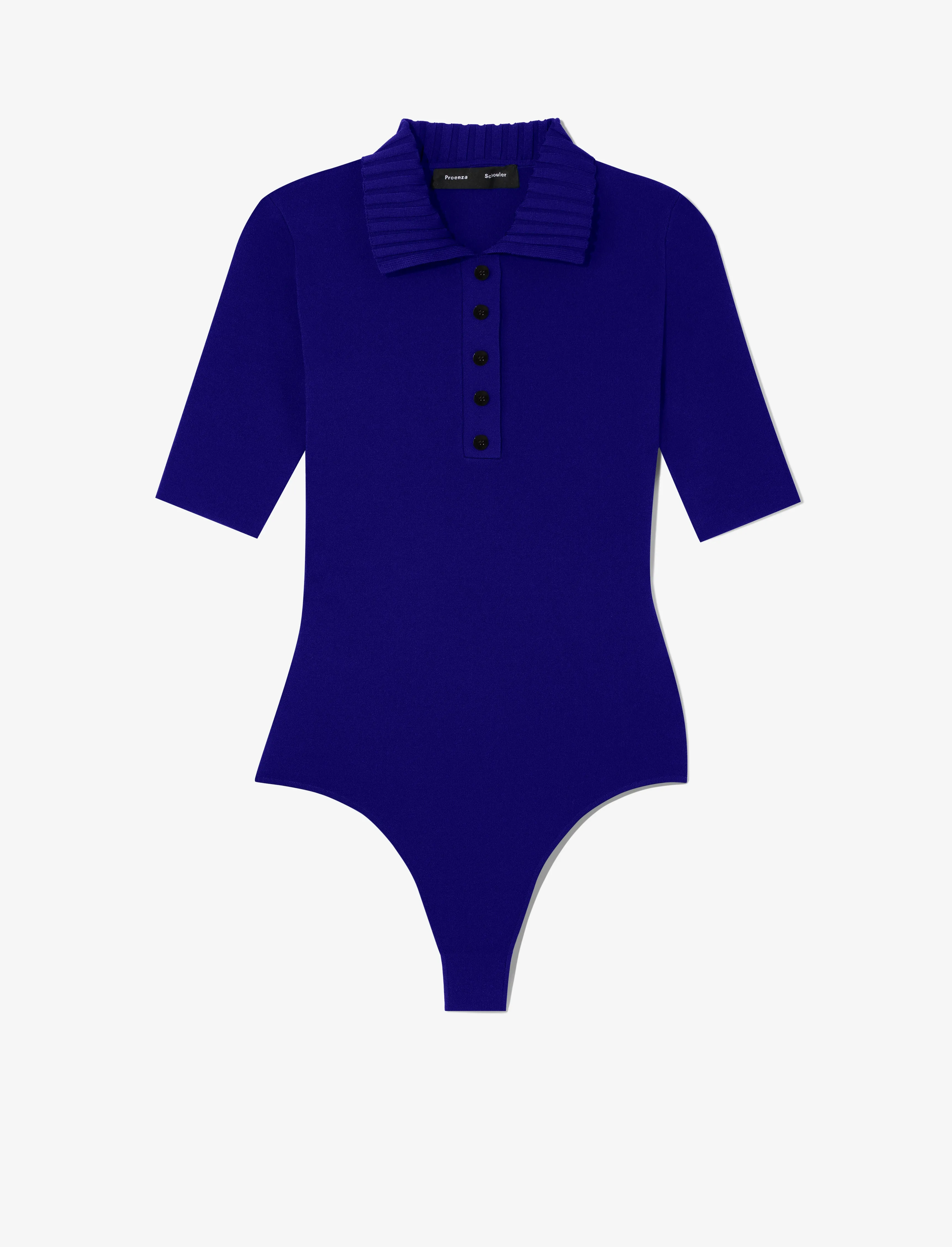 Silk Viscose Polo Bodysuit sold by Proenza Schouler