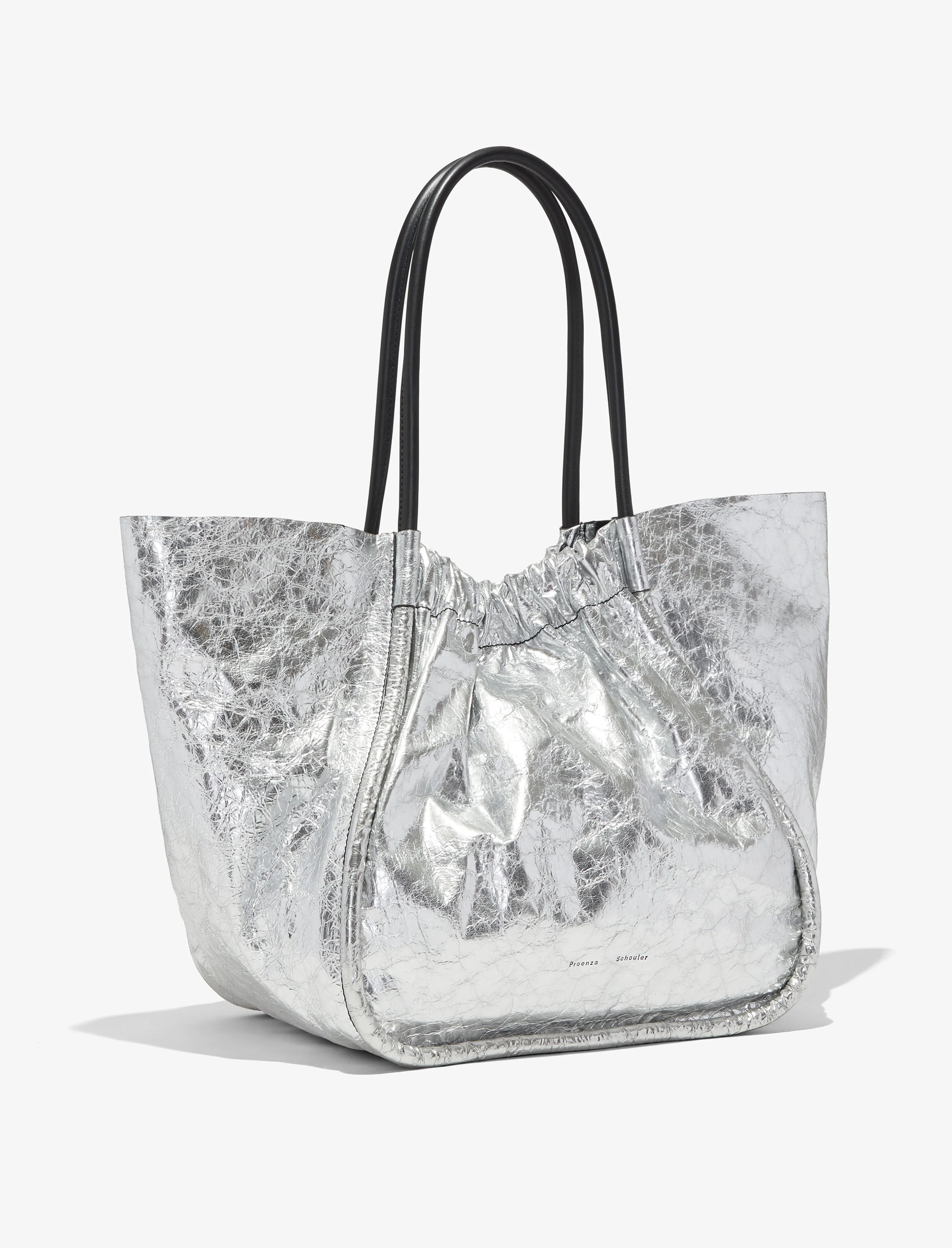 XL Ruched Tote - SILVER sold by Proenza Schouler product image thumbnail 3