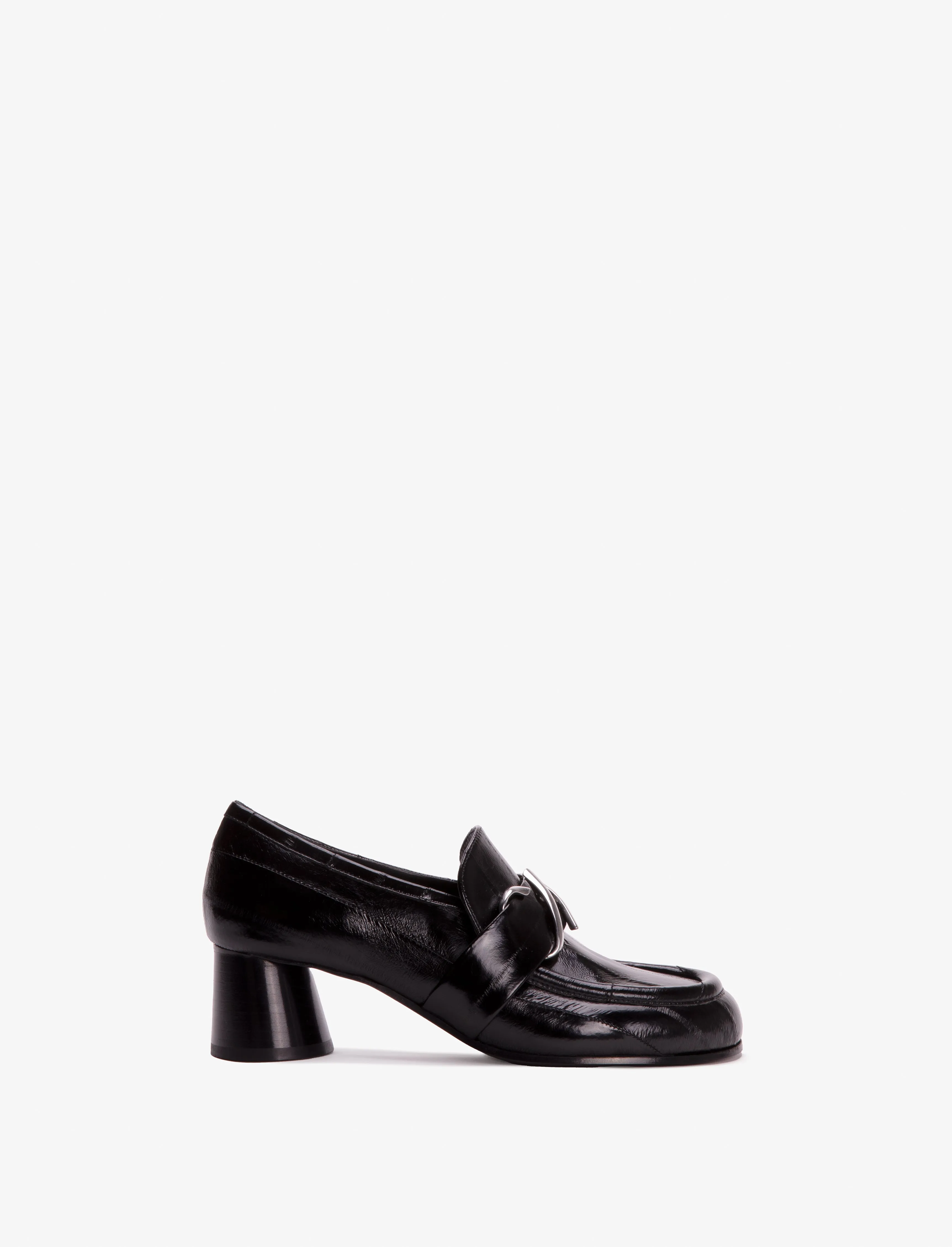 Monogram Heeled Loafers sold by Proenza Schouler