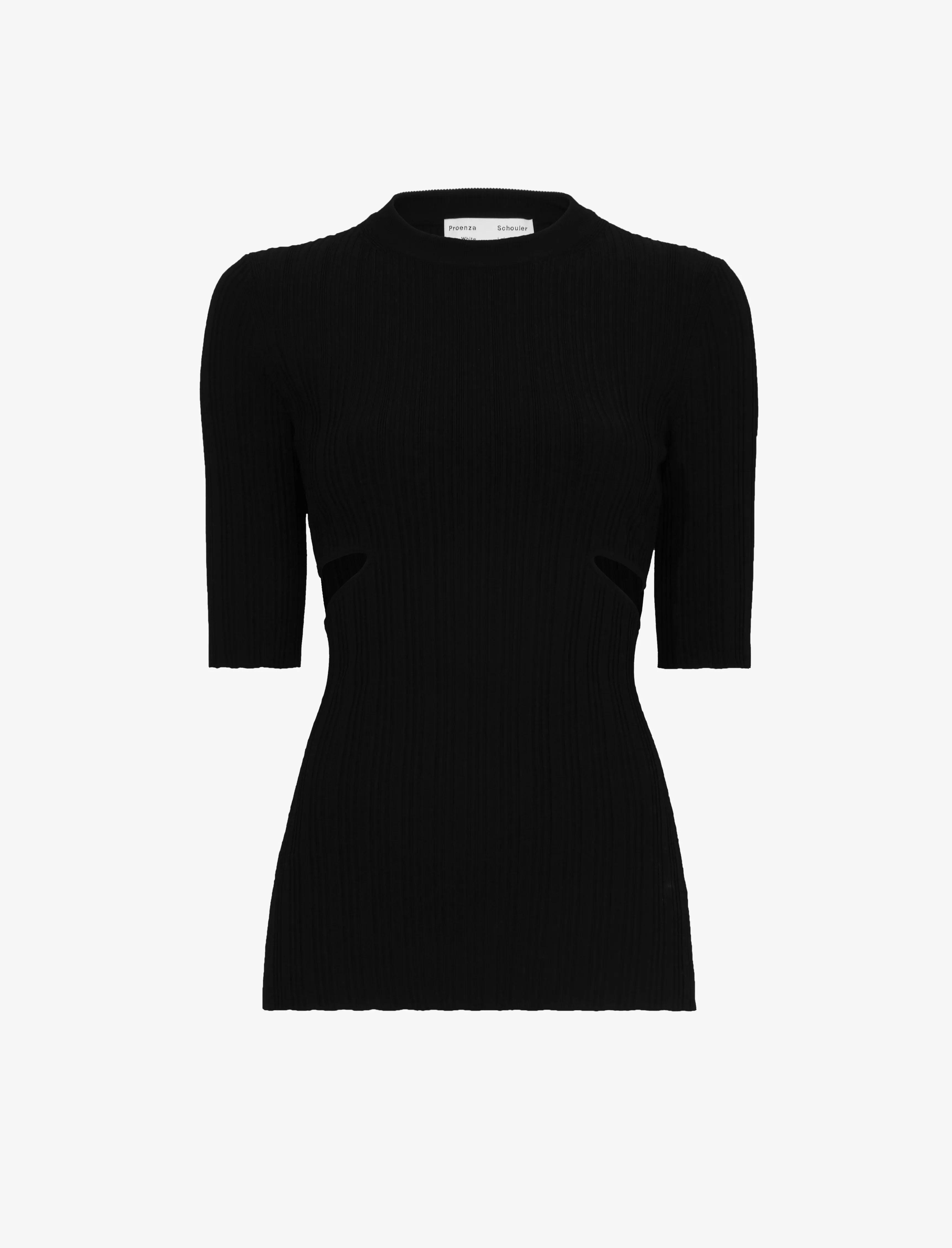 Rib Knit Cut Out Sweater sold by Proenza Schouler