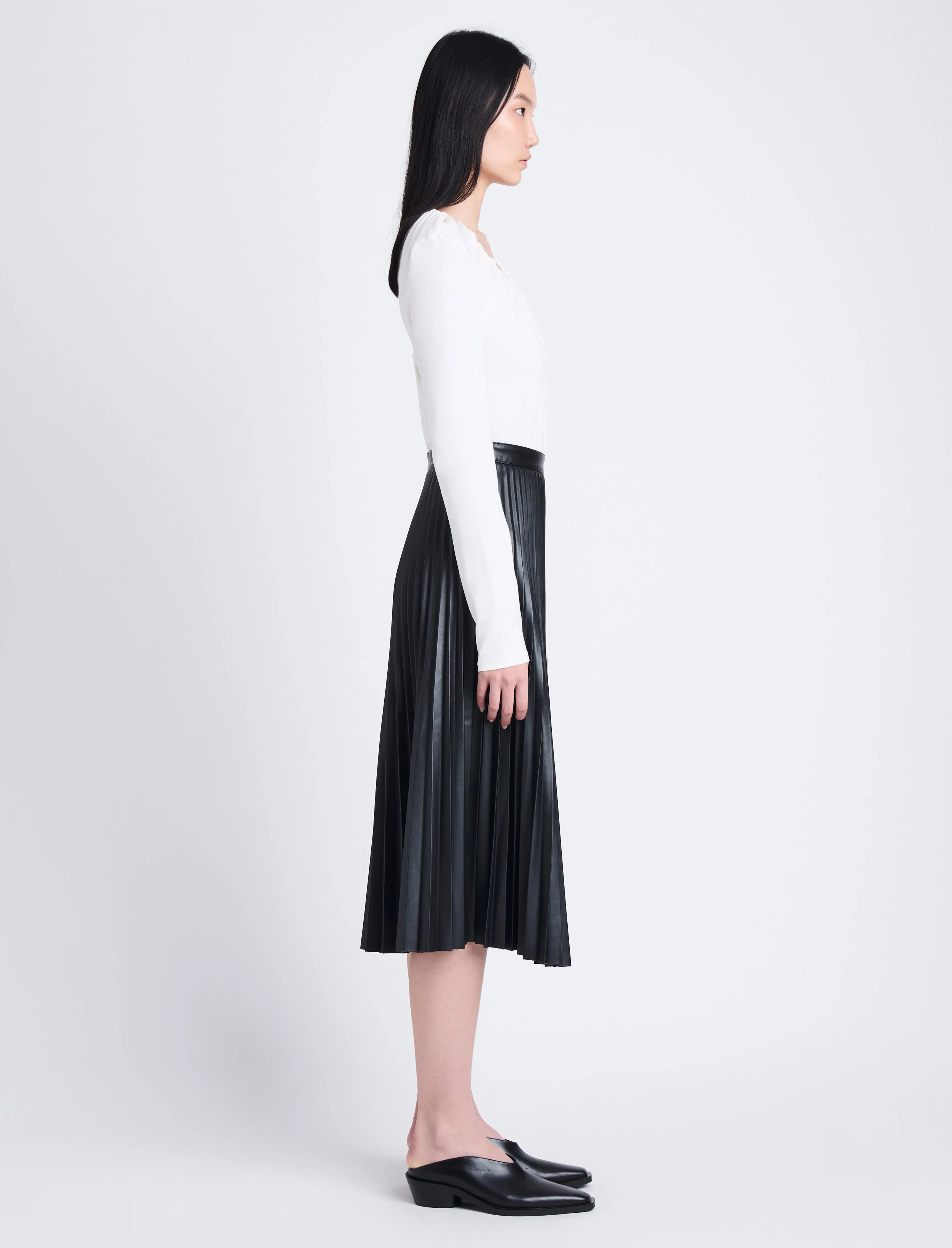 Sophia Top in Stretch Jersey sold by Proenza Schouler product image thumbnail 4